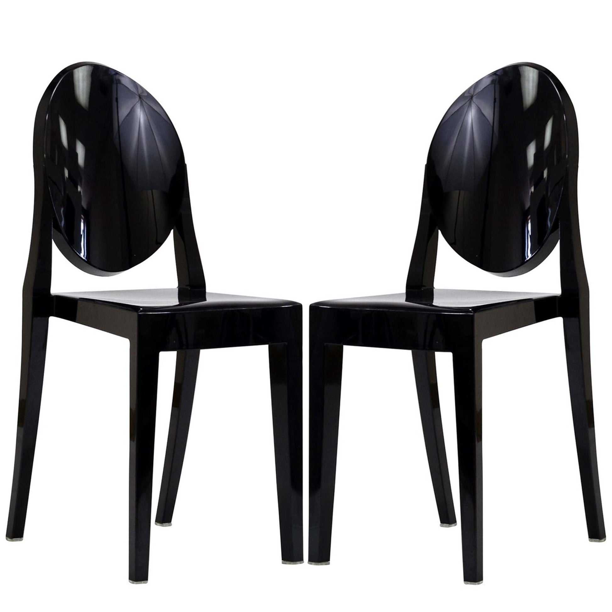 Casper Dining Chairs Set of 2 - Black