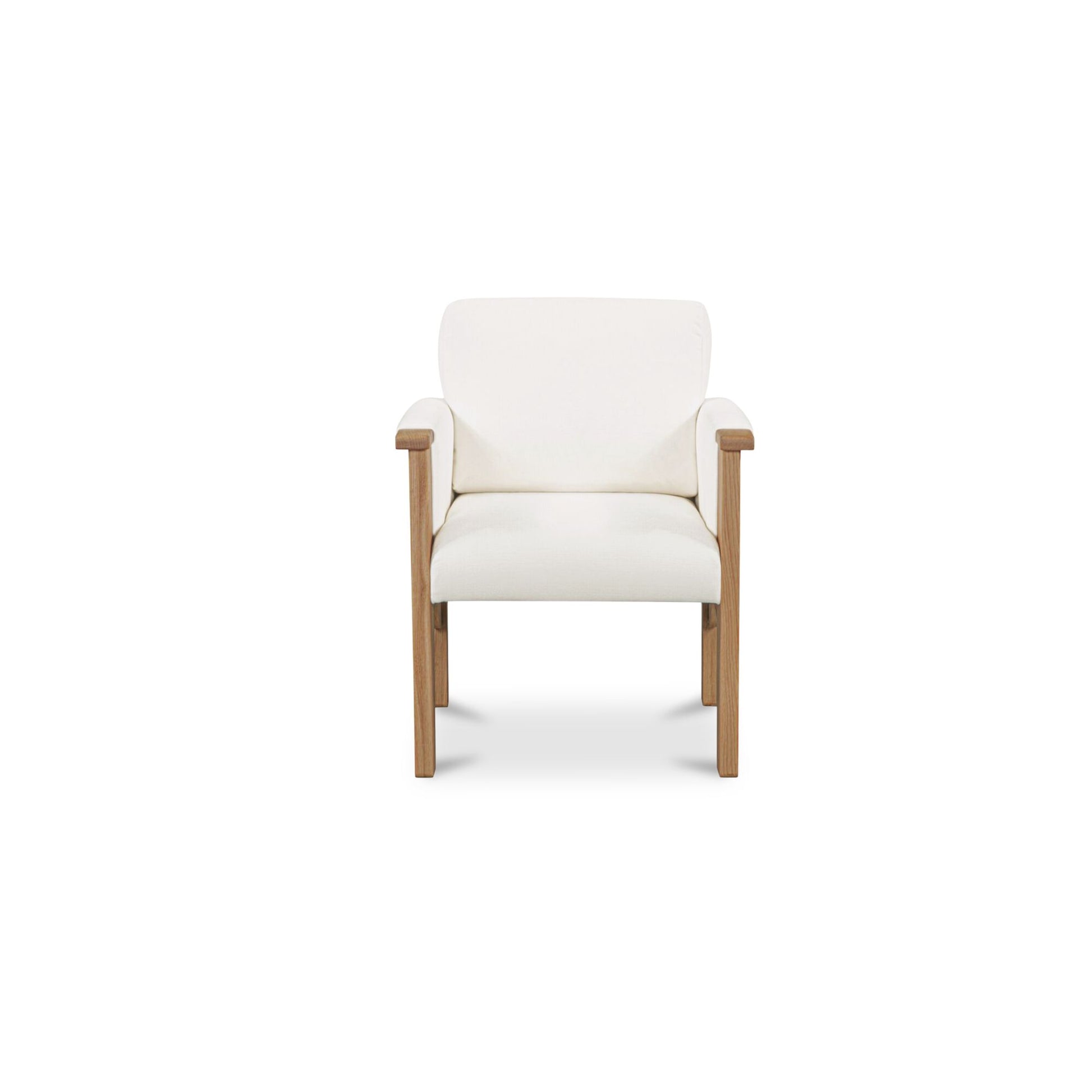 Bauer Dining Chair Cream by Moe's Home Collection