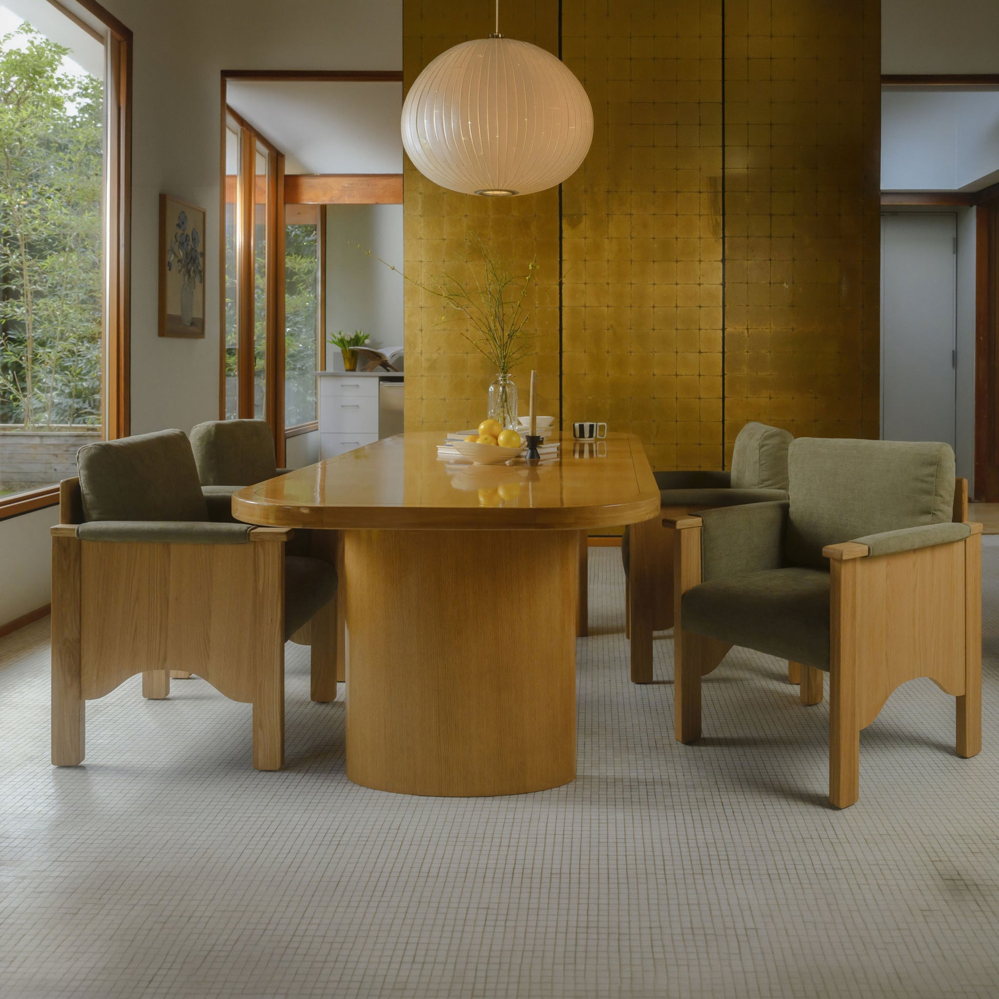 Bauer Dining Chair Sage by Moe's Home Collection - view 6