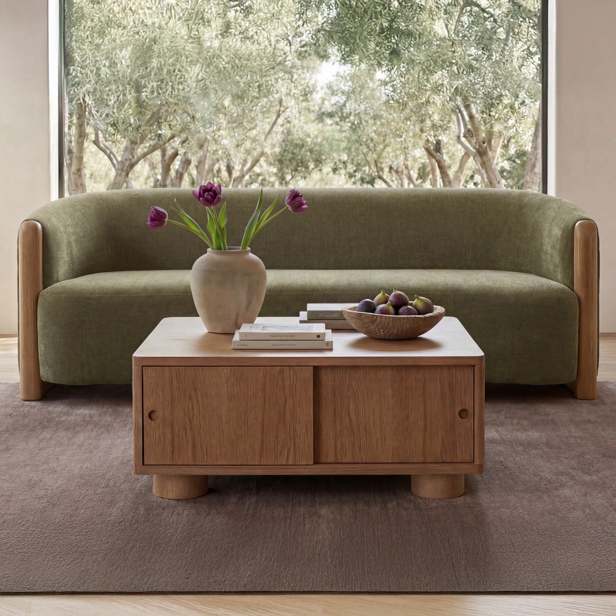 Anya Sofa Olive by Moe's Home Collection - view 2