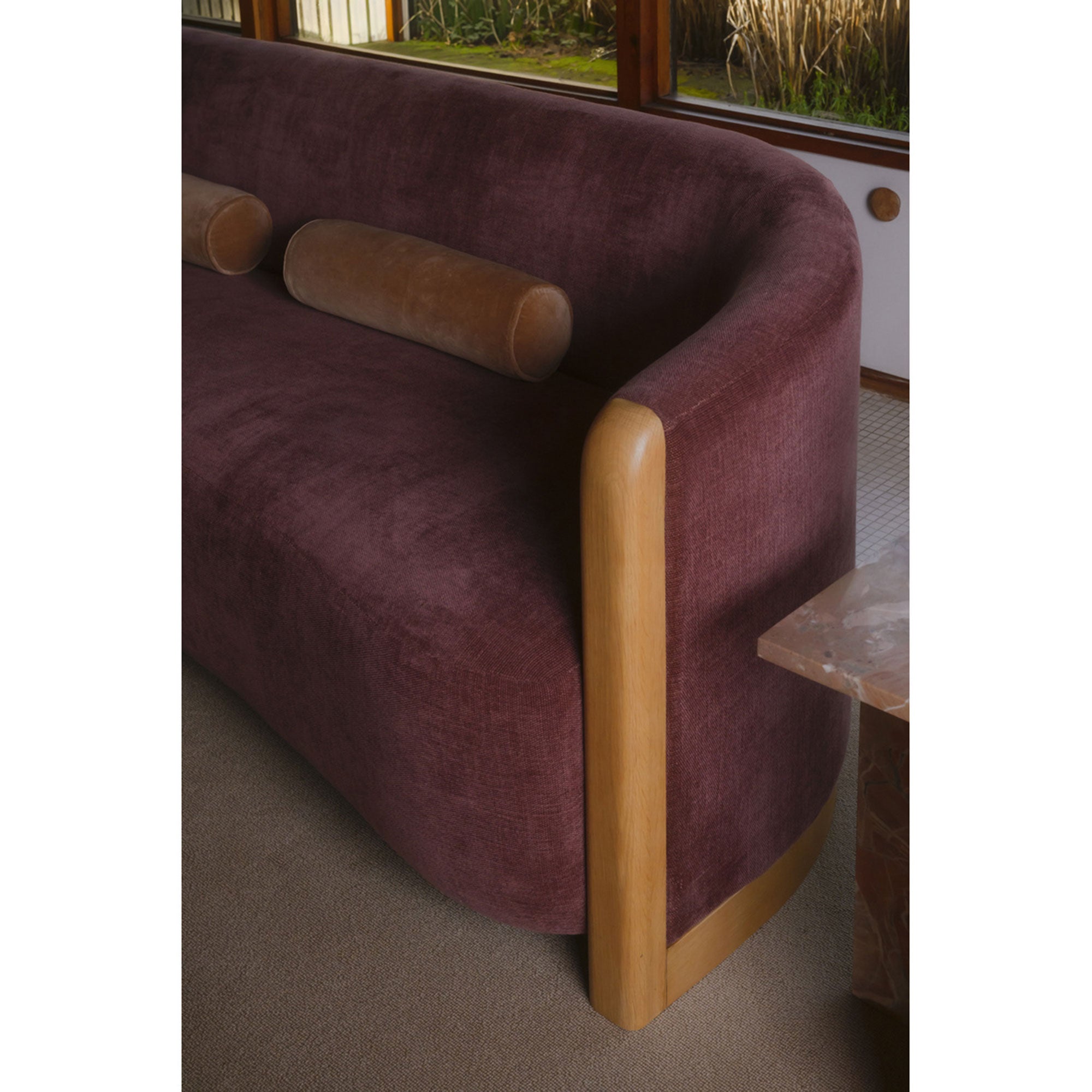 Anya Sofa Berry by Moe's Home Collection - view 2