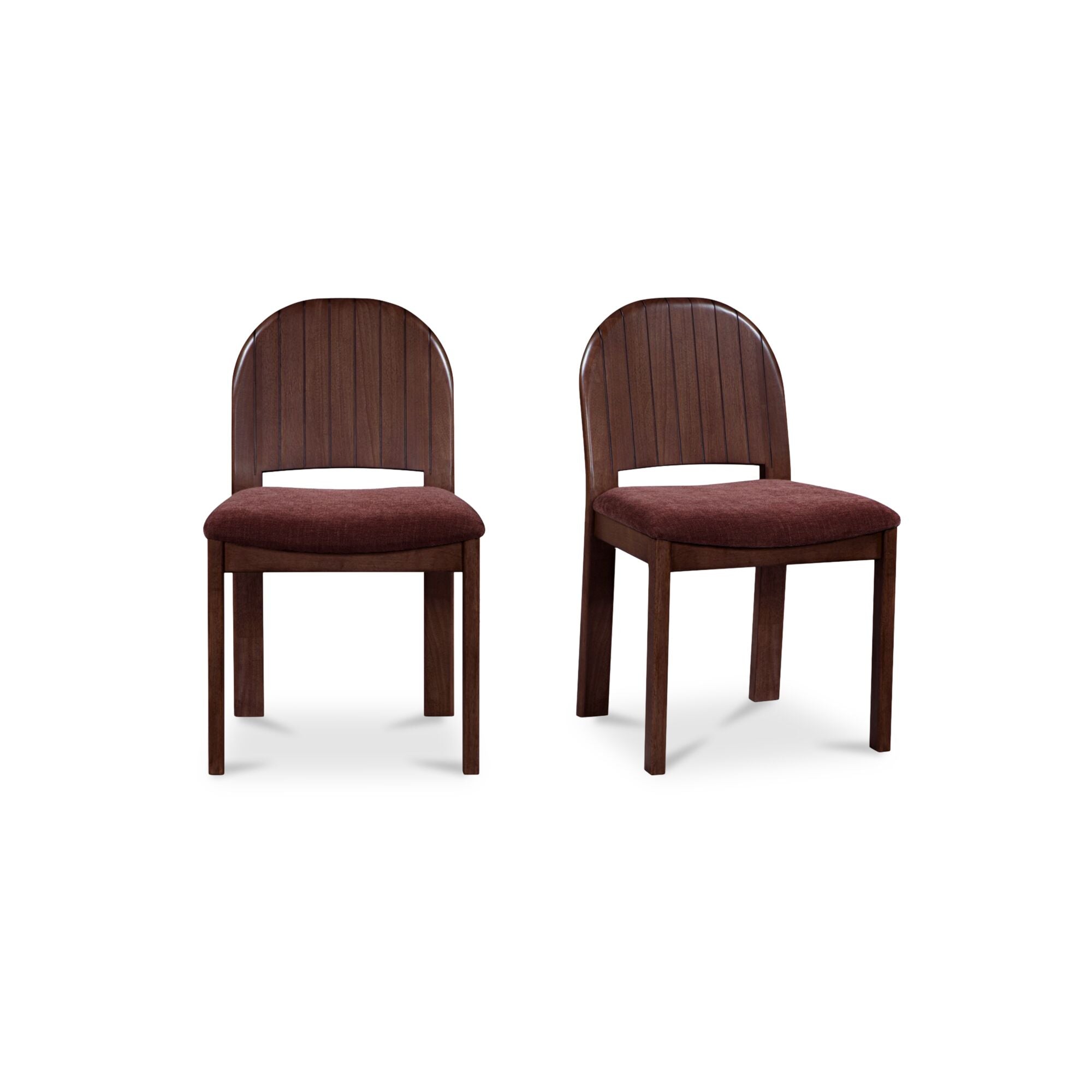 Emil Dining Chair Berry-Set of Two by Moe's Home Collection
