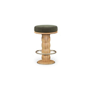 Nio Swivel Counter Stool  Dark Green by Moe's Home Collection