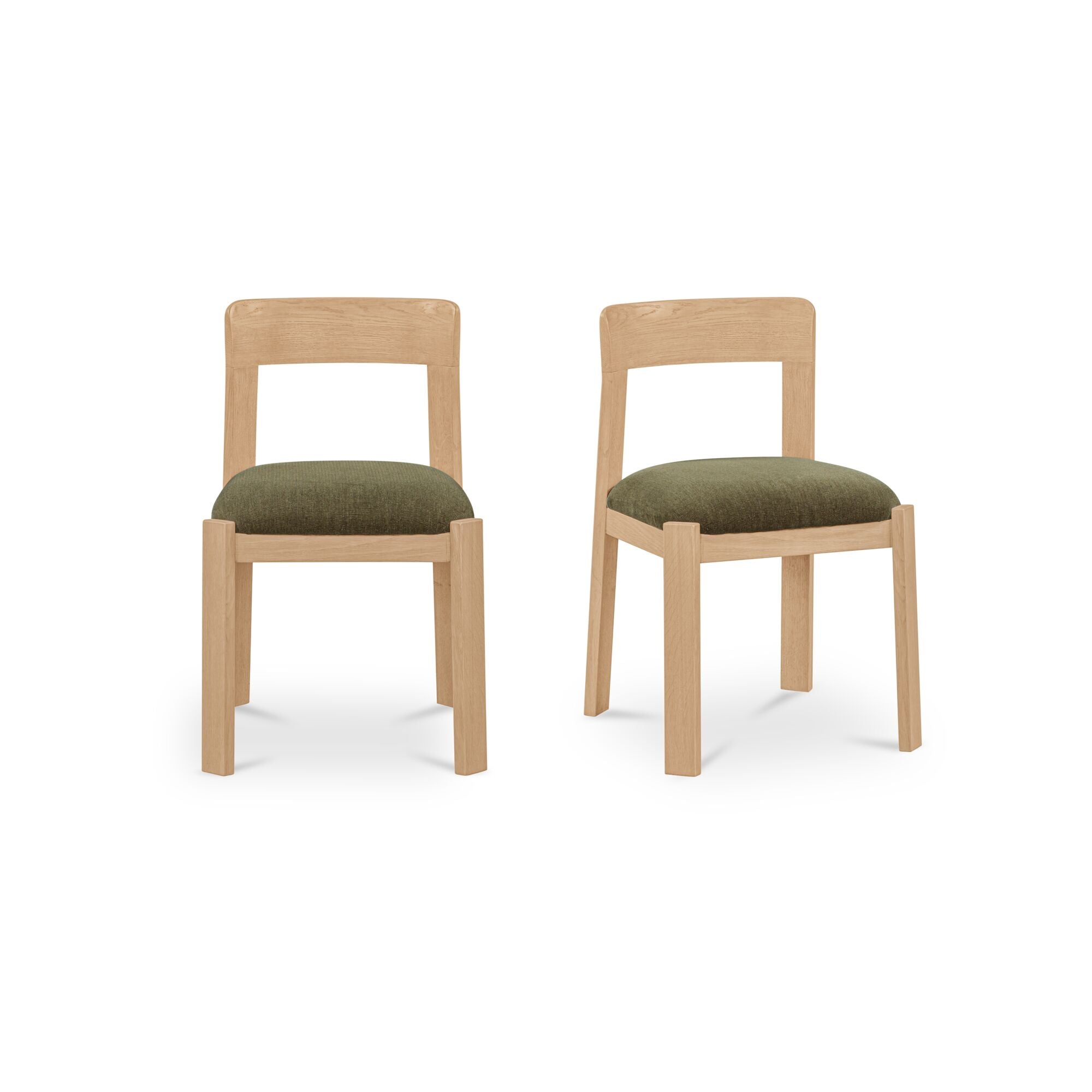 Oli Dining Chair Dark Green-Set of Two by Moe's Home Collection