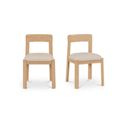 Oli Dining Chair Stripe-Set of Two by Moe's Home Collection
