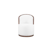 Rossi Swivel Dining Chair Cream by Moe's Home Collection