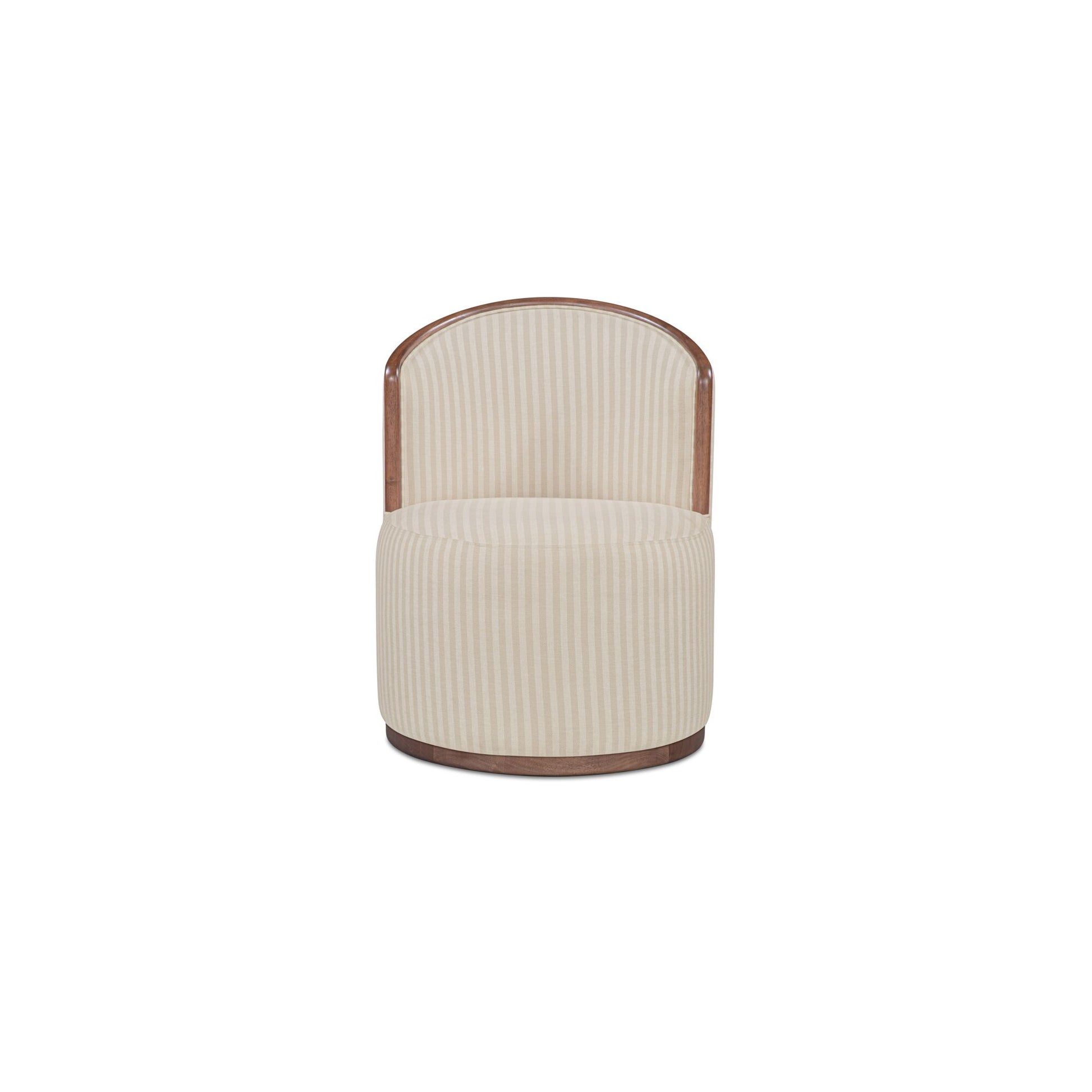 Rossi Swivel Dining Chair Stripe by Moe's Home Collection