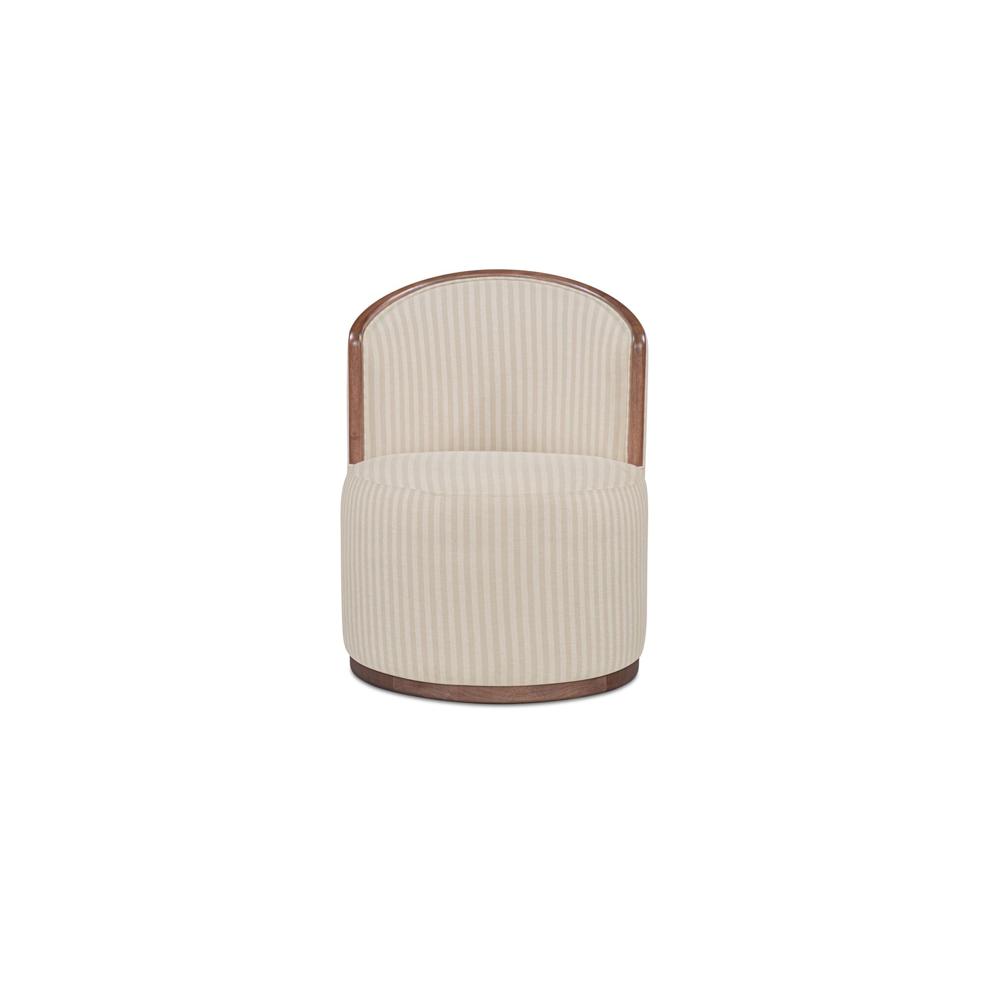 Rossi Swivel Dining Chair Stripe by Moe's Home Collection