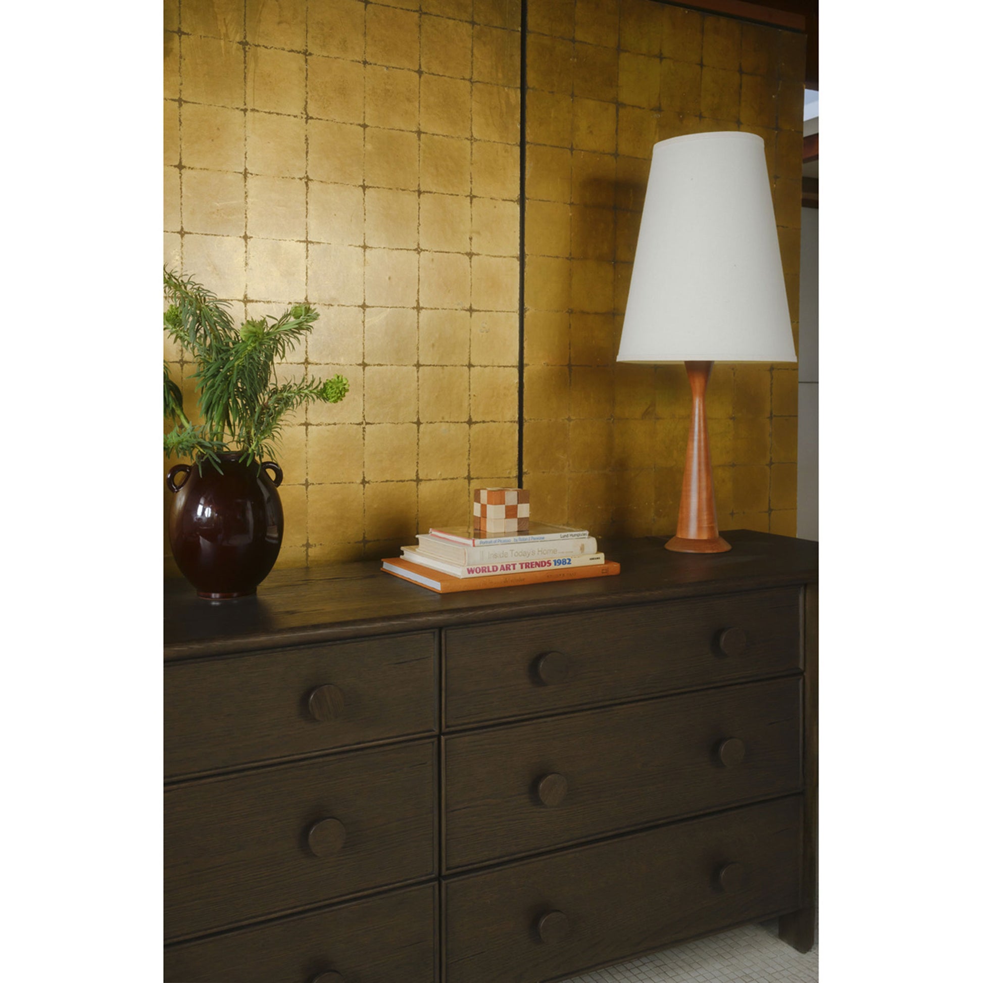 Loren 6 Drawer Dresser Dark Brown by Moe's Home Collection - view 5