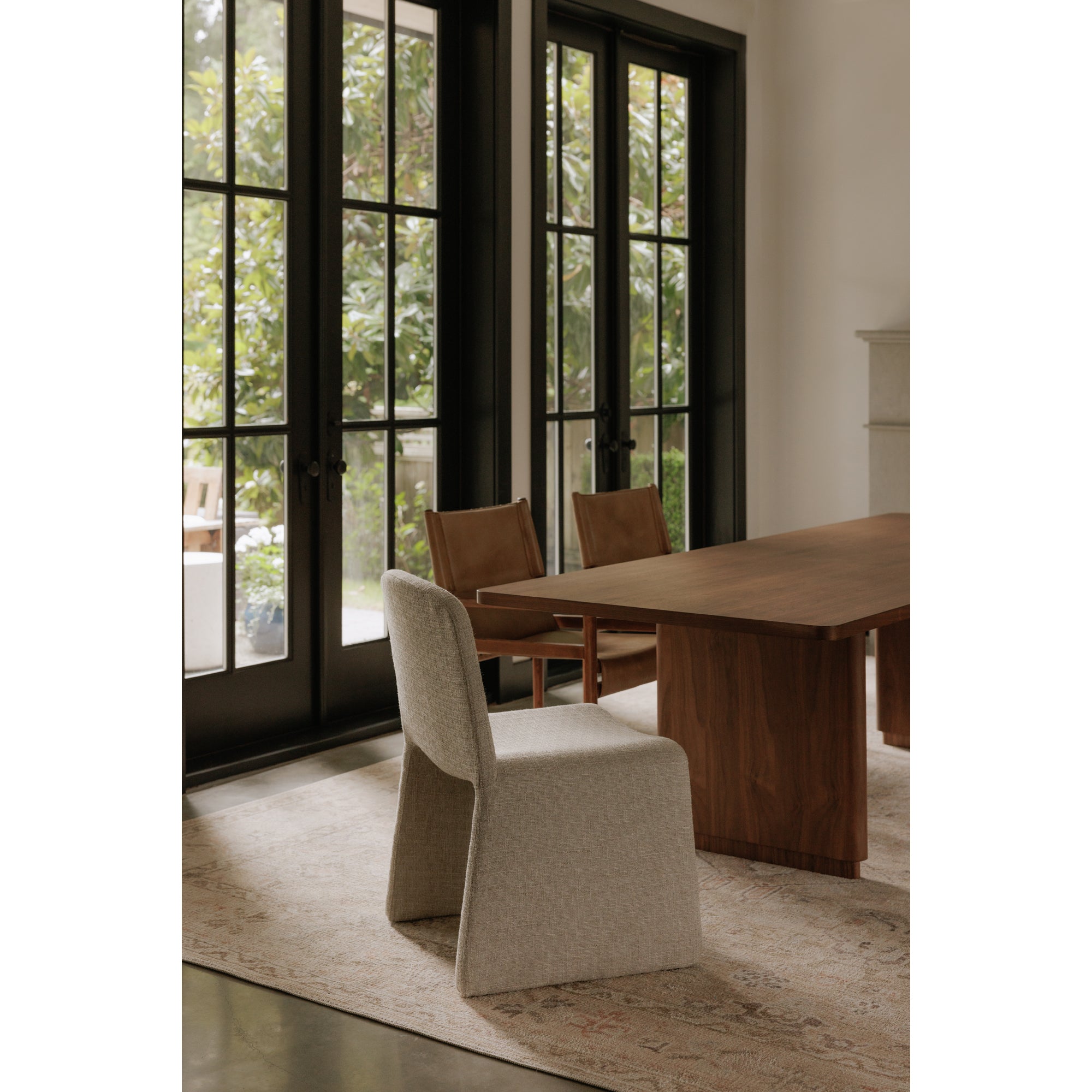 Ella Dining Chair Heather Beige by Moe's Home Collection - view 2