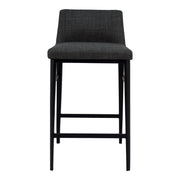 Baron Counter Stool Charcoal Grey by Moe's Home Collection
