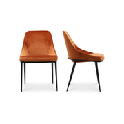 Sedona Dining Chair Amber - Set Of Two by Moe's Home Collection