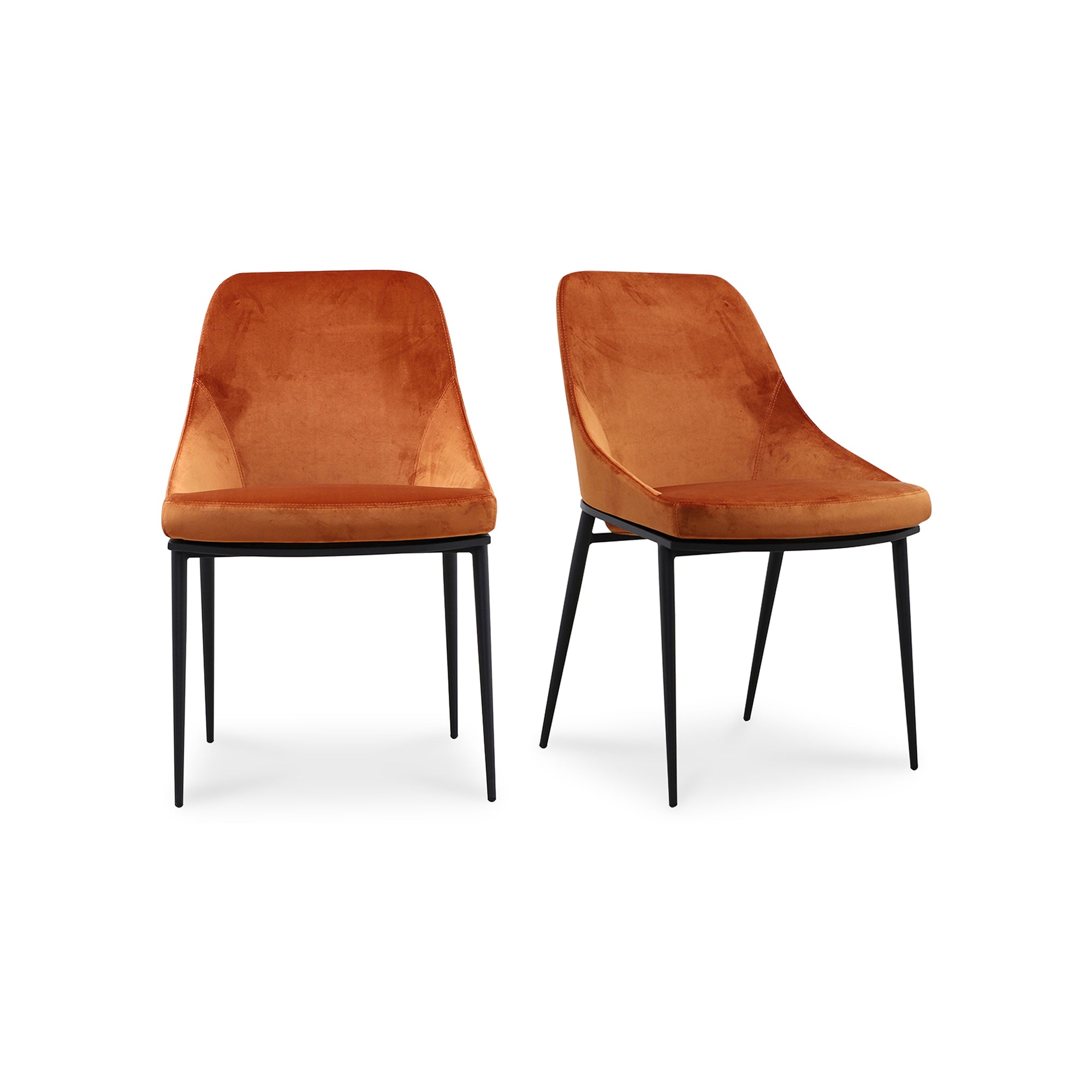 Sedona Dining Chair Amber - Set Of Two by Moe's Home Collection - view 2