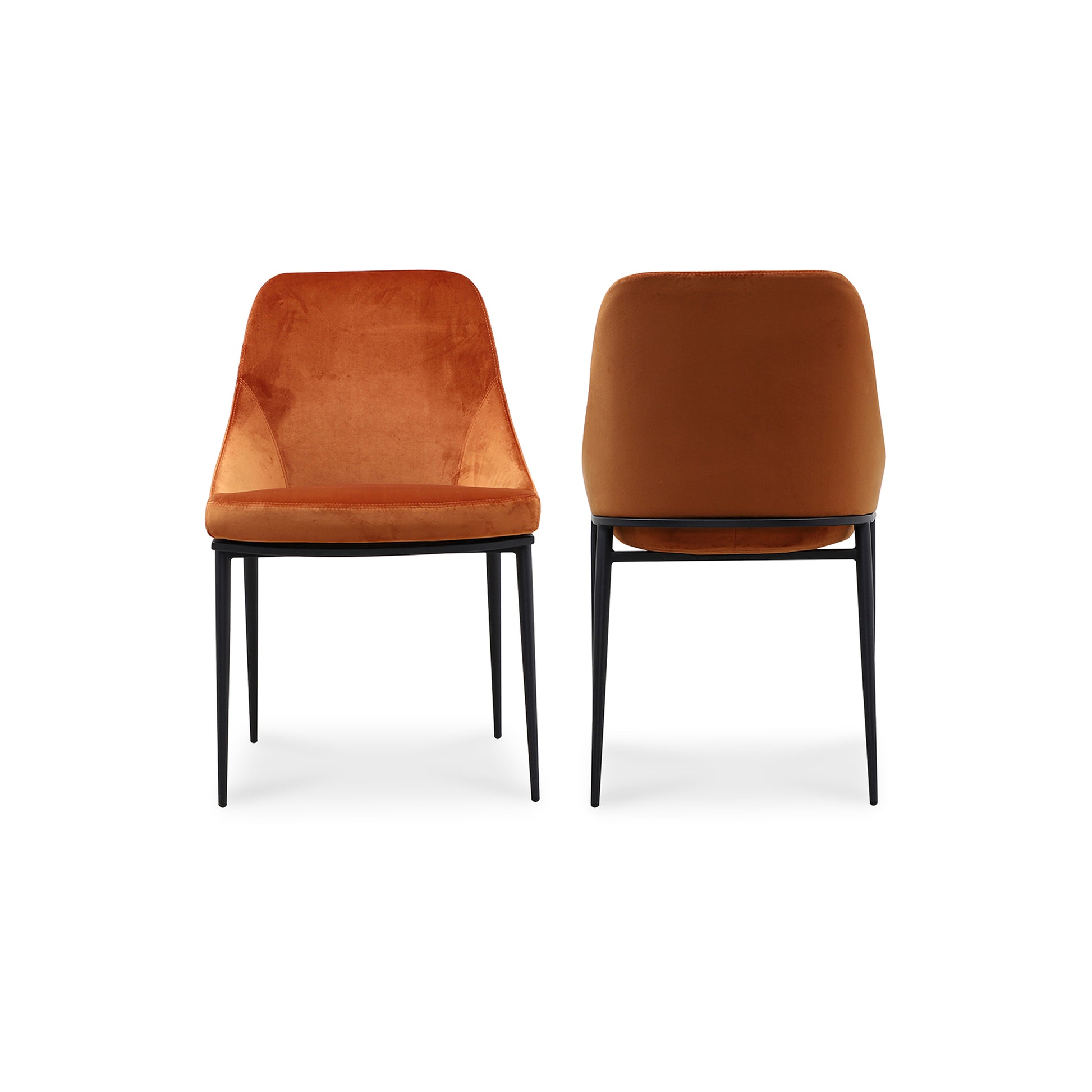 Sedona Dining Chair Amber - Set Of Two by Moe's Home Collection - view 3