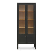 Hannah Tall Cabinet Black by Moe's Home Collection
