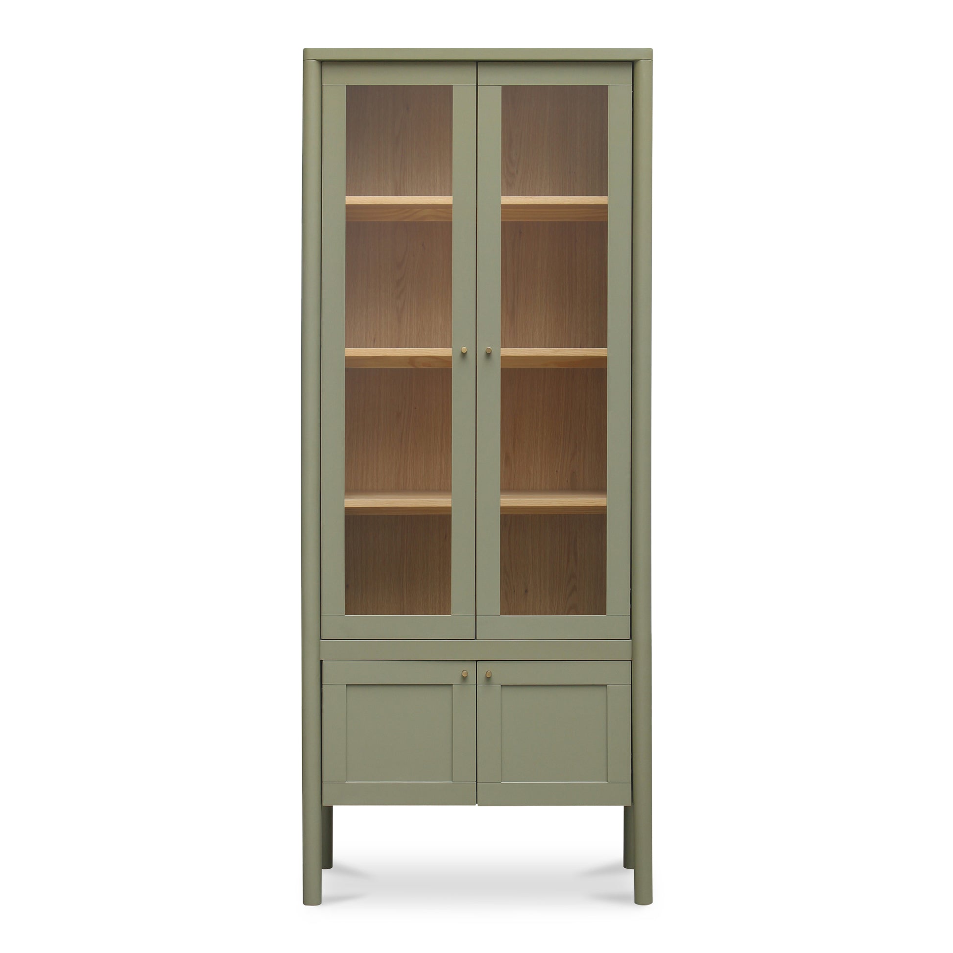 Hannah Tall Cabinet Green by Moe's Home Collection