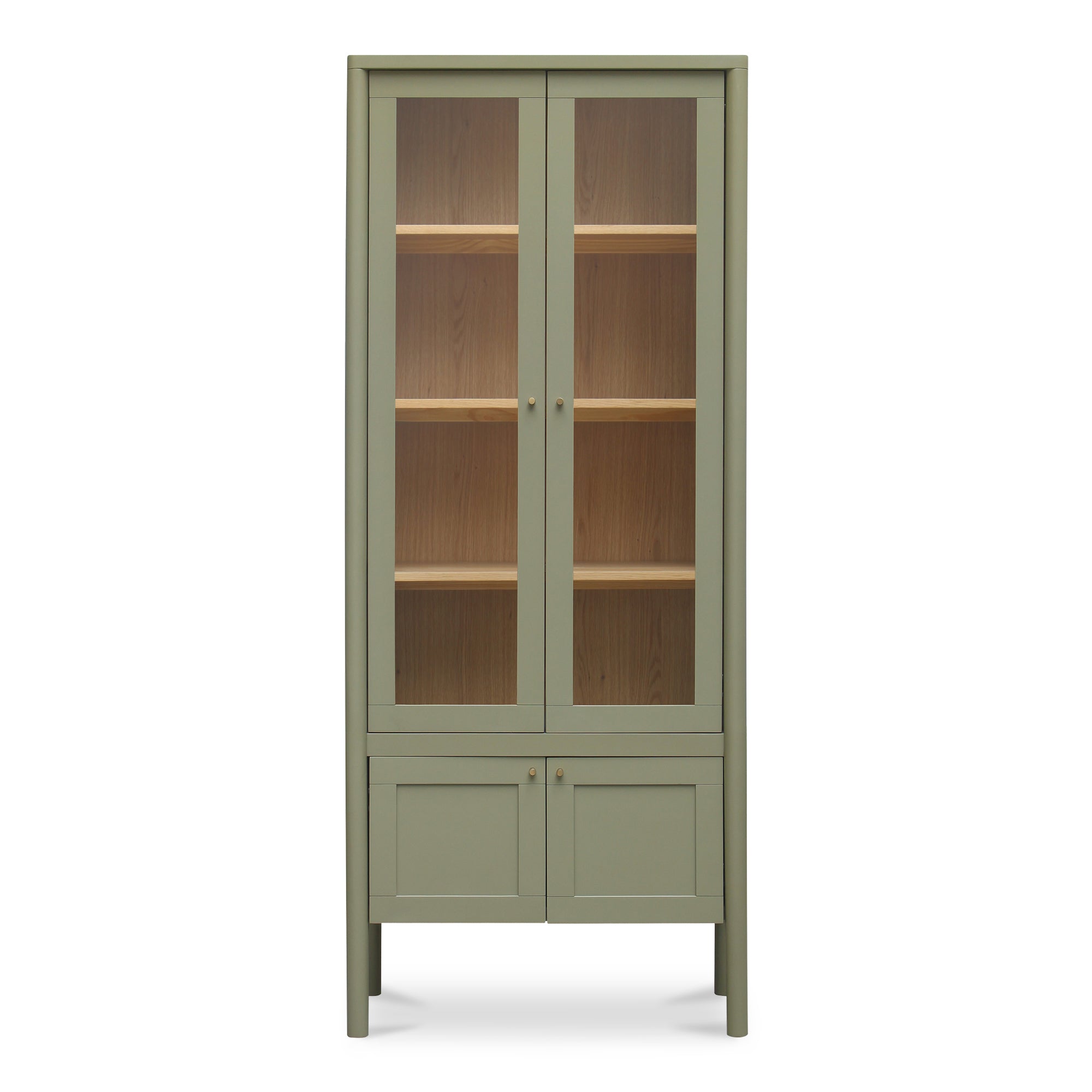Hannah Tall Cabinet Green by Moe's Home Collection