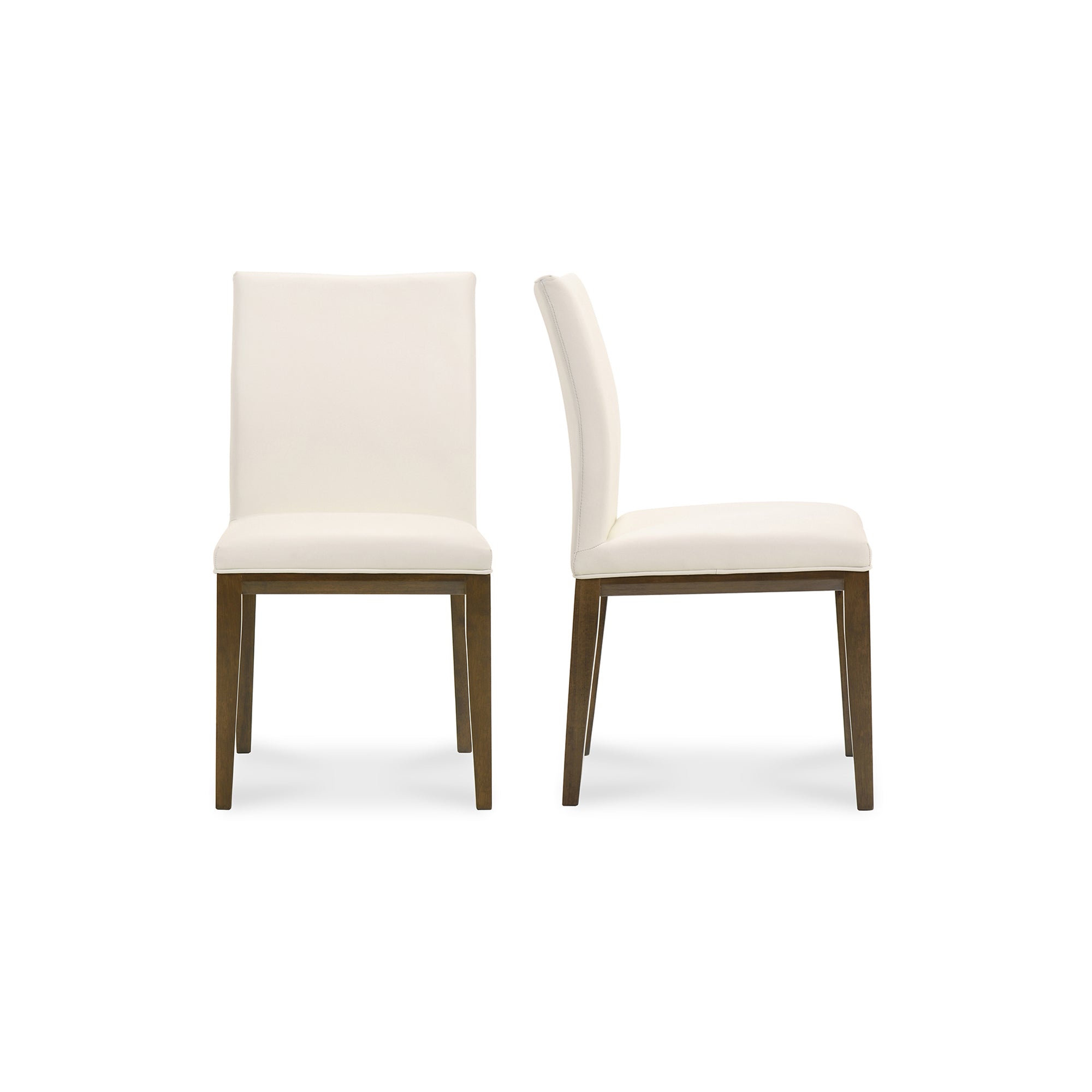 Frankie Dining Chair White - Set Of Two by Moe's Home Collection