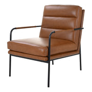 Verlaine Armchair Chestnut Brown by Moe's Home Collection