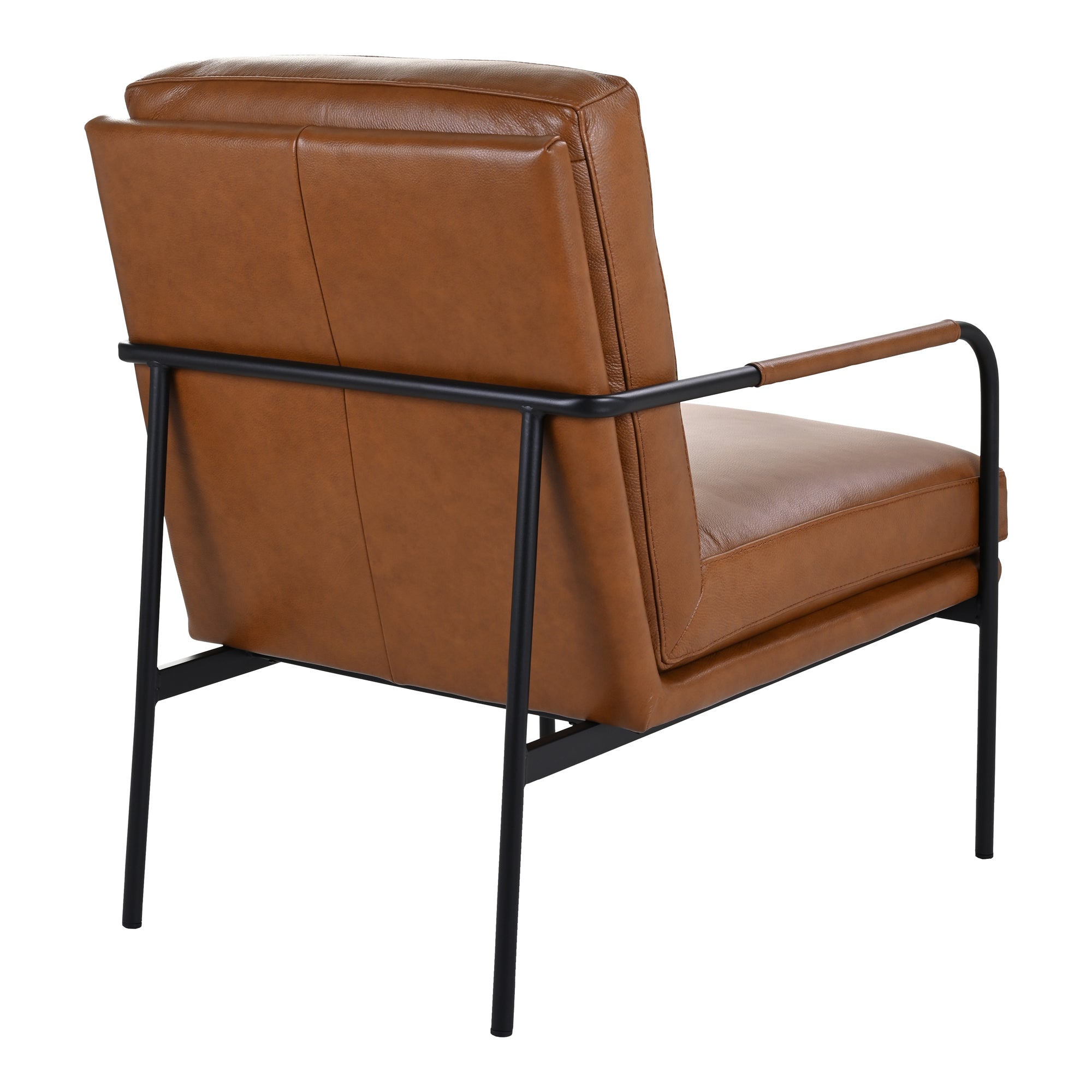 Verlaine Armchair Chestnut Brown by Moe's Home Collection - view 4