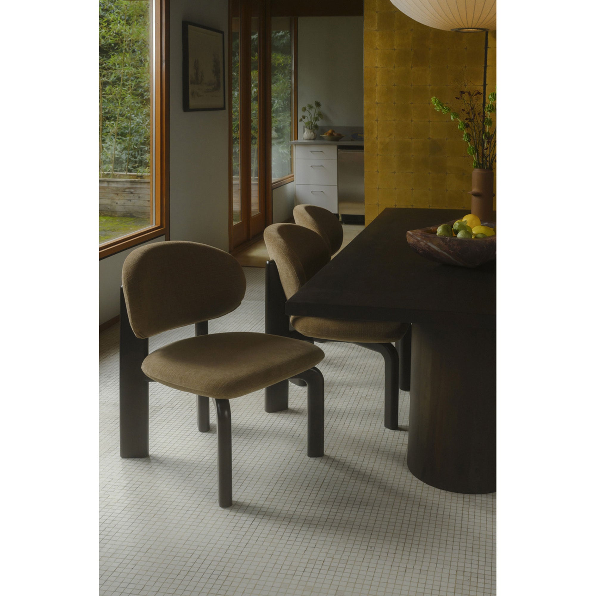 Sami Dining Chair Brown Set Of Two by Moe's Home Collection - view 2