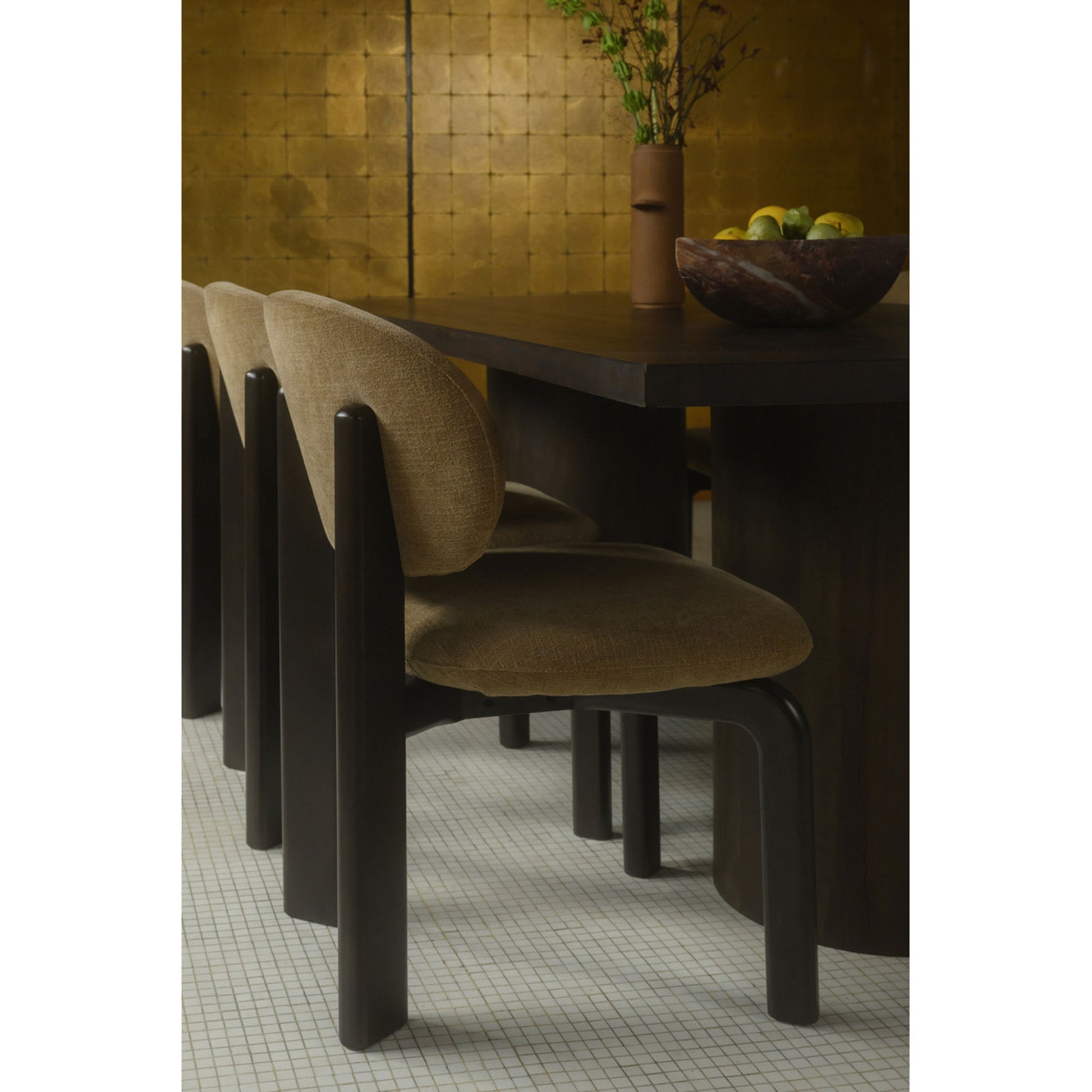 Sami Dining Chair Brown Set Of Two by Moe's Home Collection - view 4