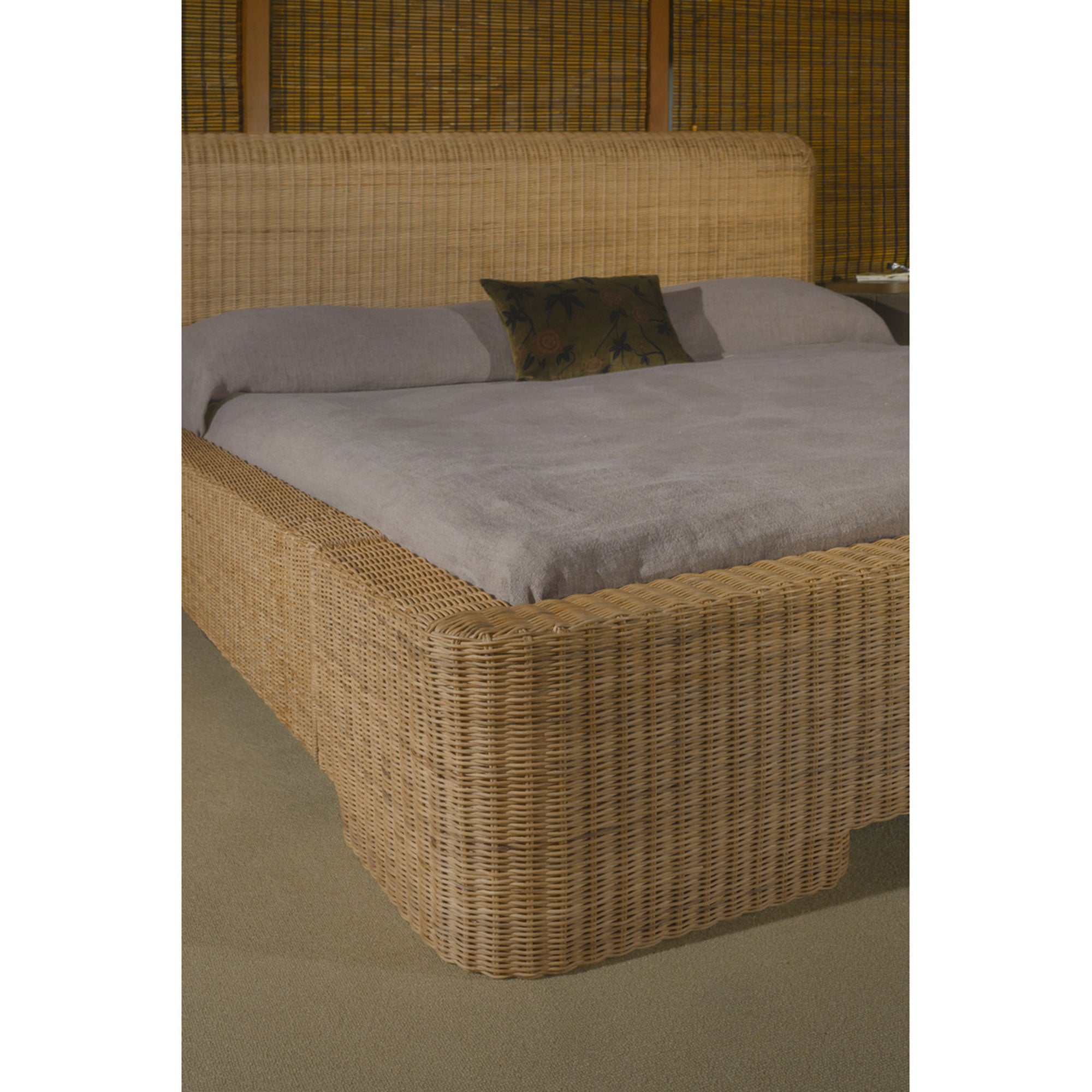 Claudia Bed King Natural by Moe's Home Collection - view 3