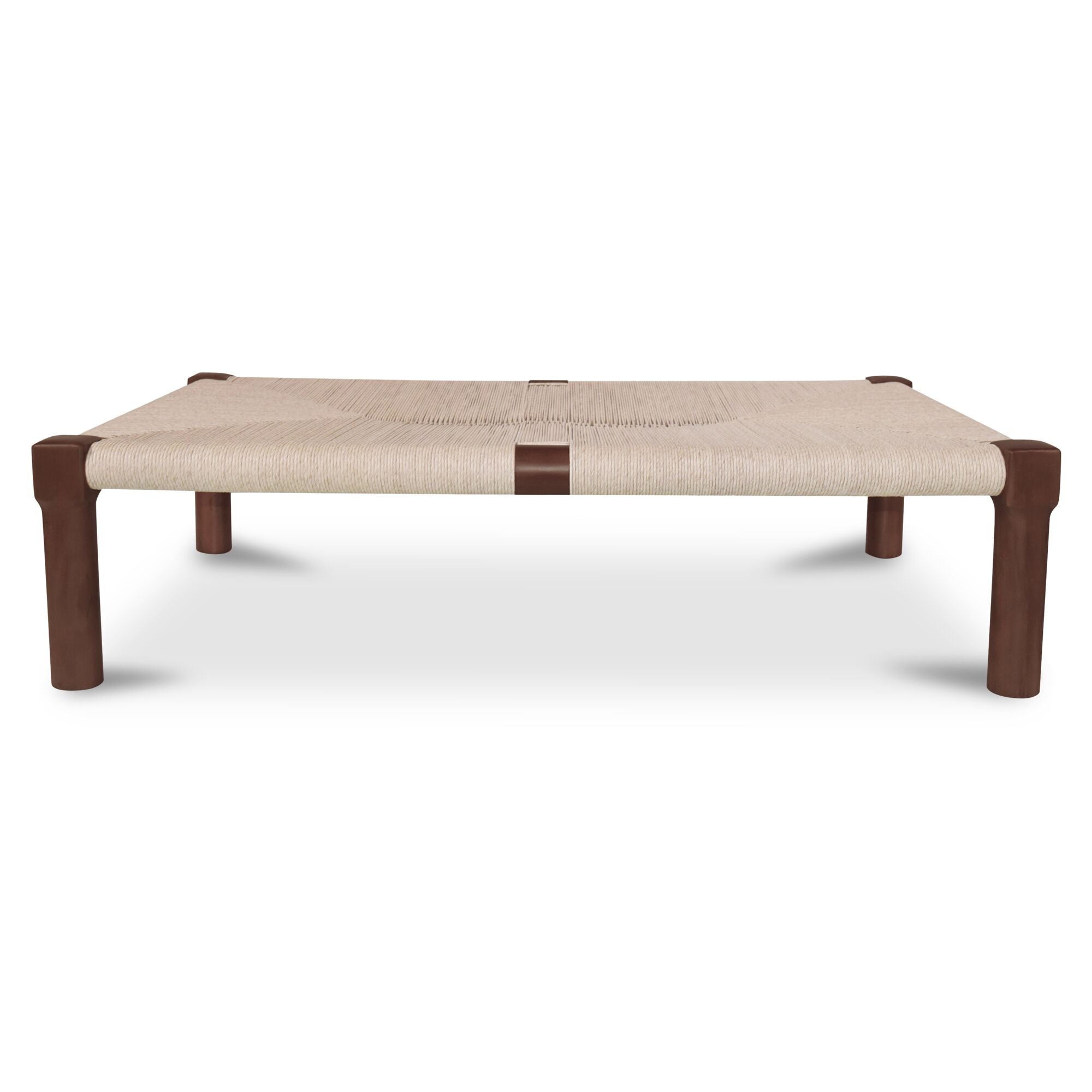 Kaia Outdoor Coffee Table Dark Brown by Moe's Home Collection