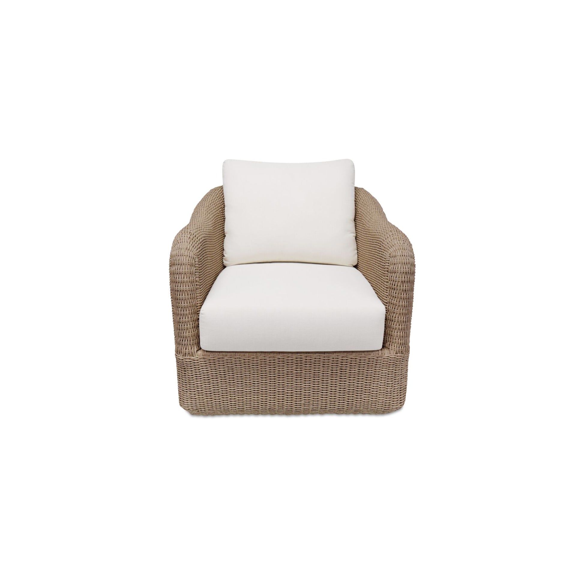 Bodhi Outdoor Swivel Accent Chair Natural by Moe's Home Collection