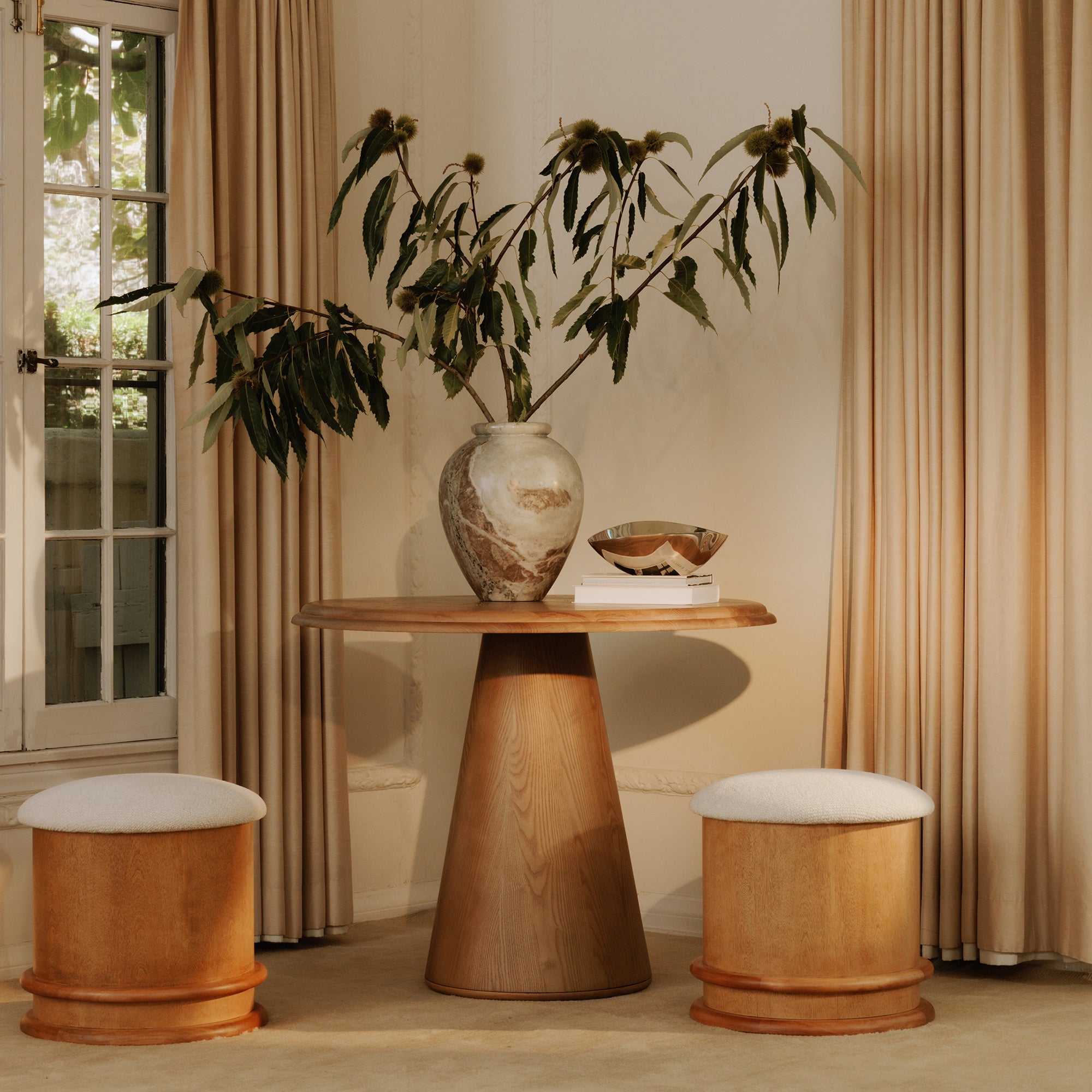 Tutto Cafe Table Natural by Moe's Home Collection - view 4