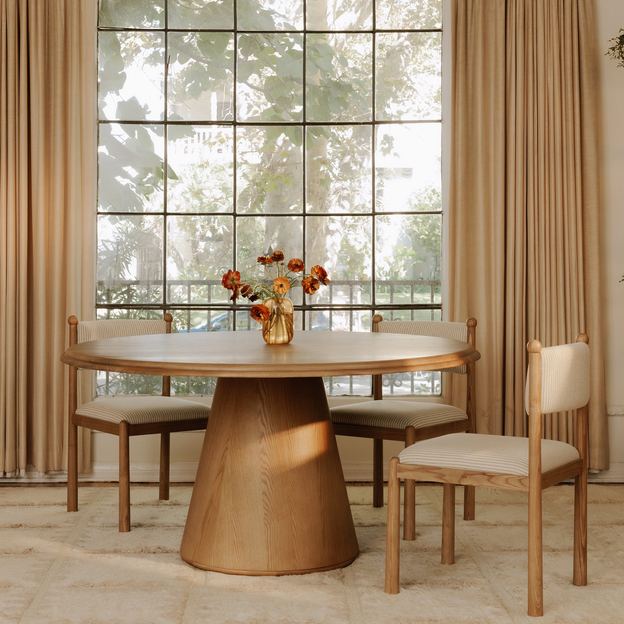 Tutto Dining Table Natural by Moe's Home Collection - view 3