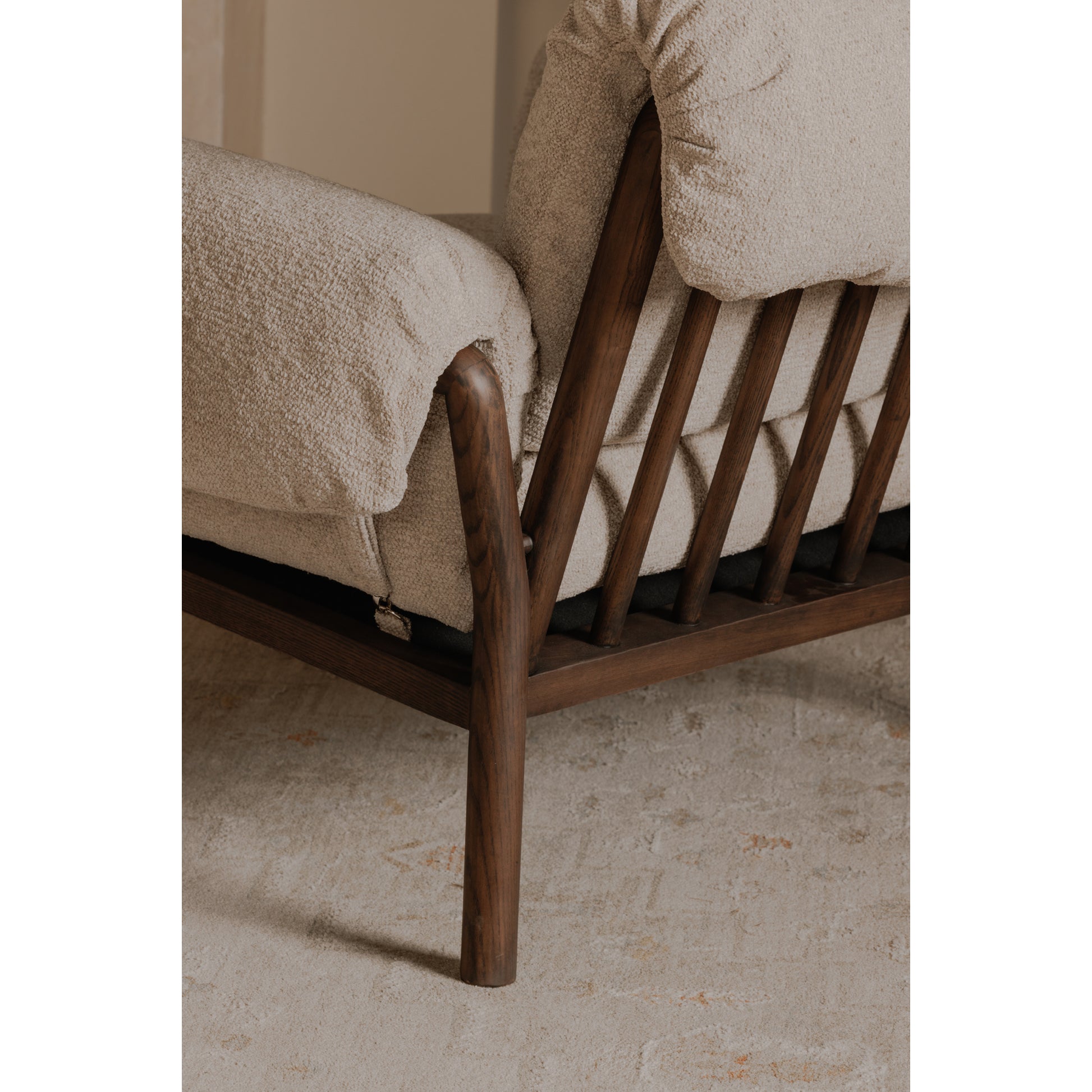 Cardero Lounge Chair Beige by Moe's Home Collection - view 2