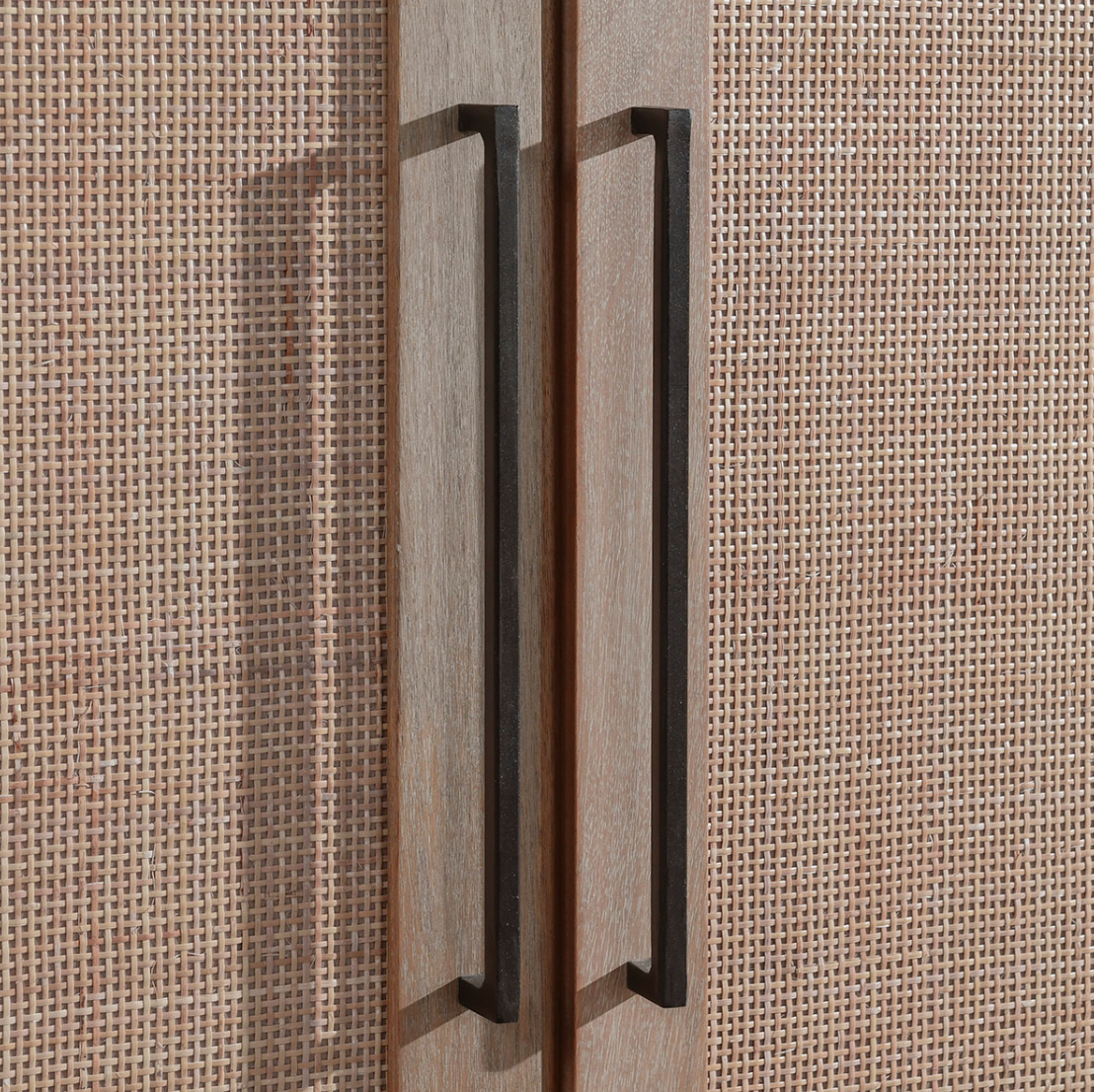 Jensen Mango Wood 4-Door Cabinet 72"