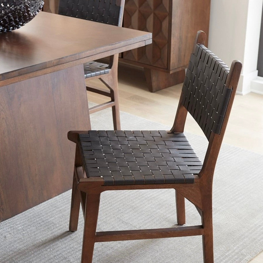 Willow Leather Dining Chair