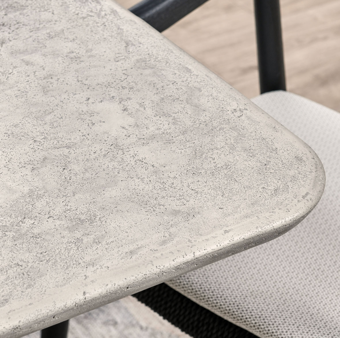 Clara Outdoor Concrete Dining Table 67"