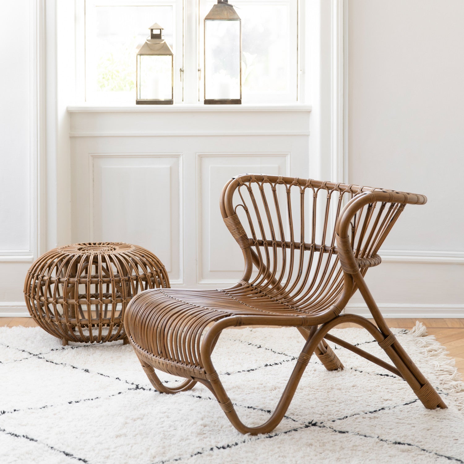 Franco Albini Small Ottoman by Sika Design - view 4