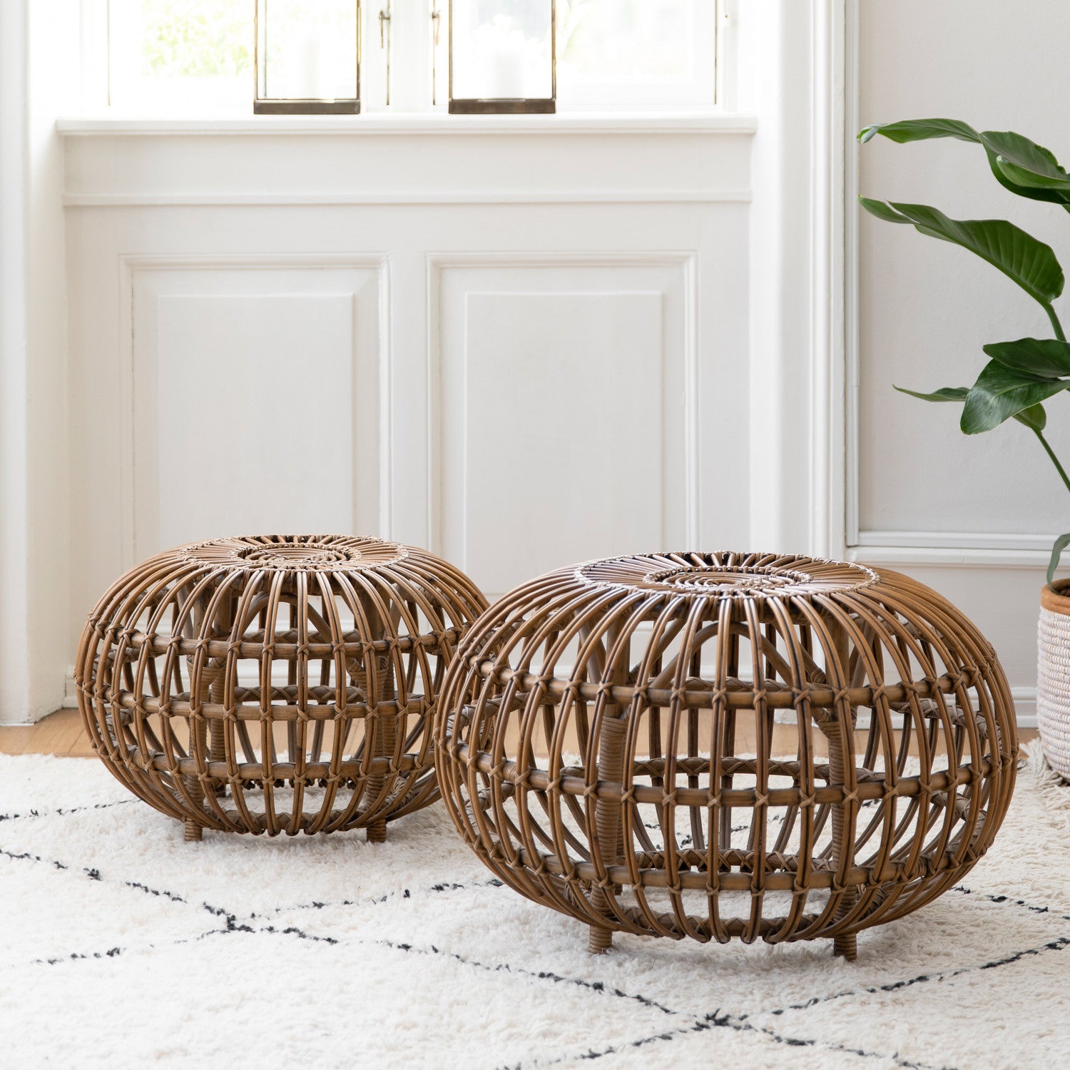 Franco Albini Small Ottoman by Sika Design - view 2