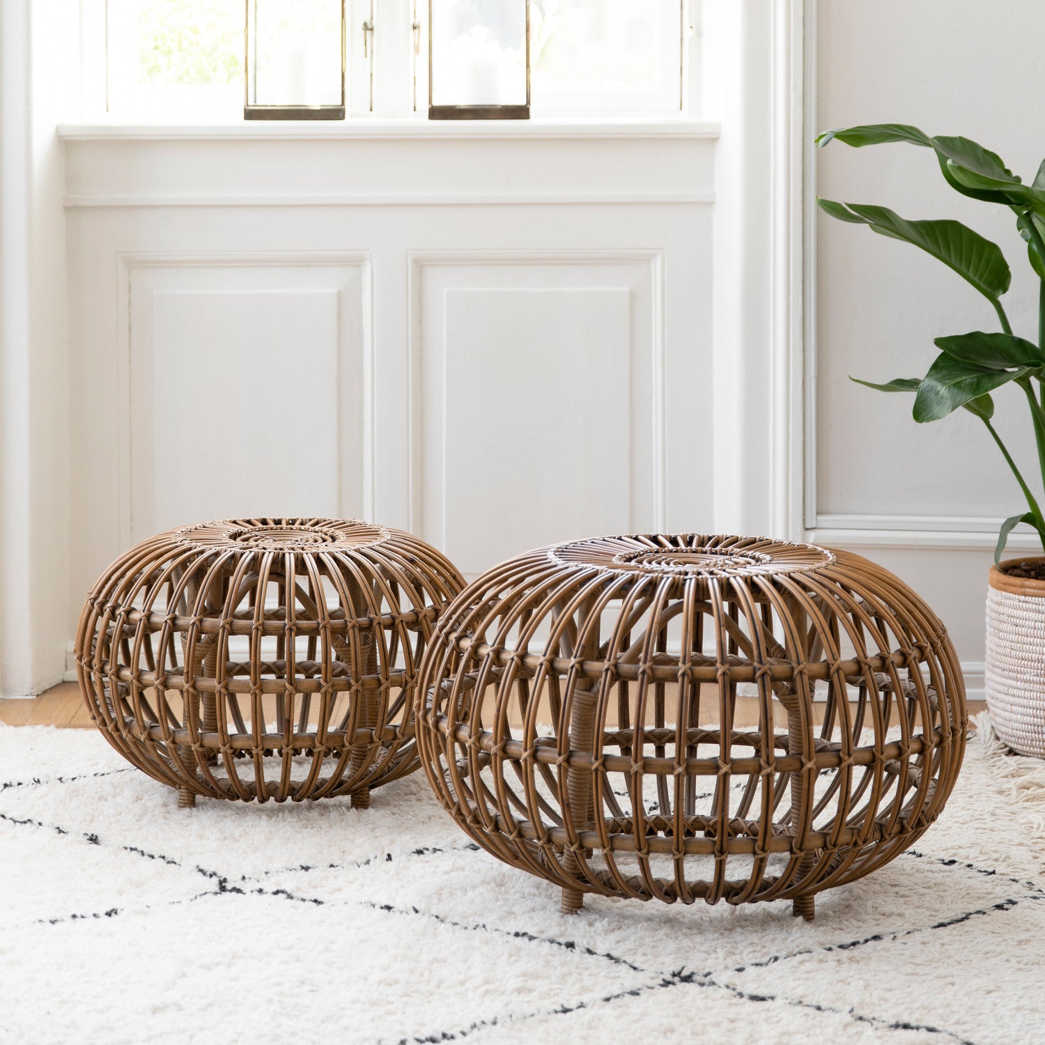 Franco Albini Large Ottoman by Sika Design | ZIN Home – zinhome