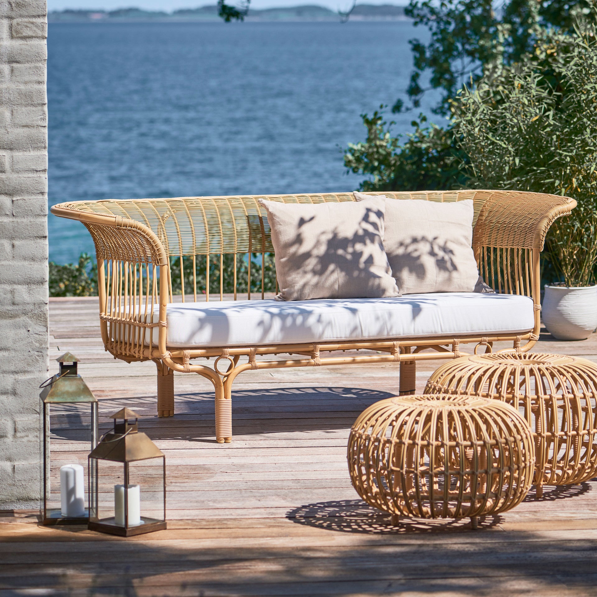 Franco Albini Large Ottoman Exterior by Sika Design - view 5