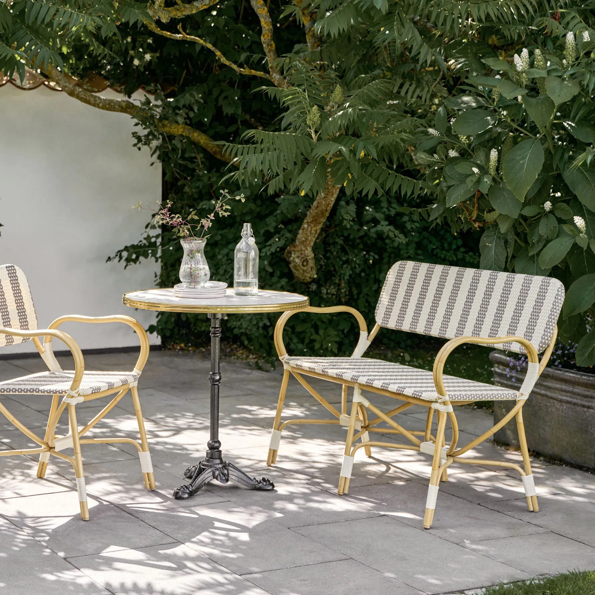 Franco Albini Outdoor Bistro Bench by Sika Design - view 2