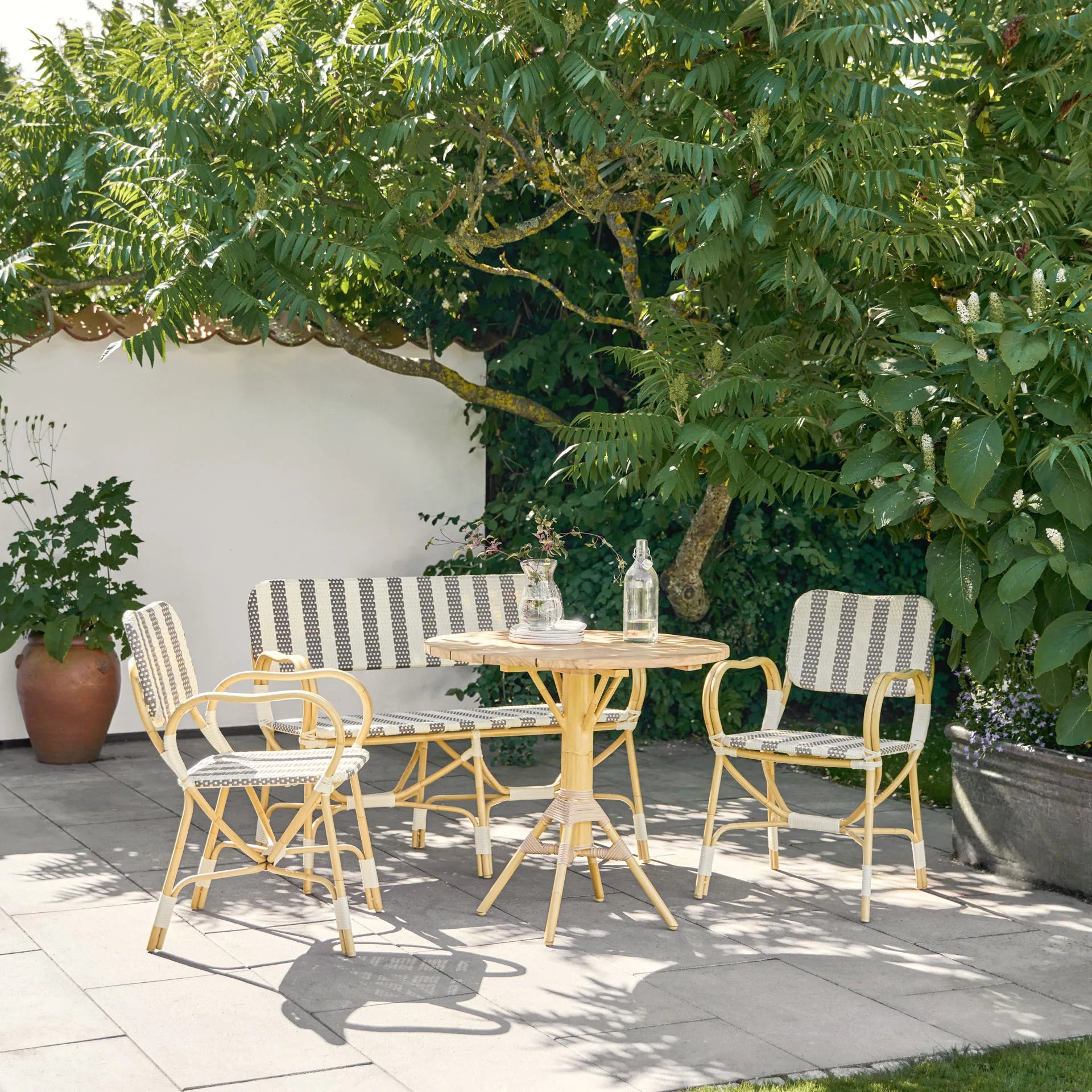 Franco Albini Outdoor Bistro Bench by Sika Design - view 3
