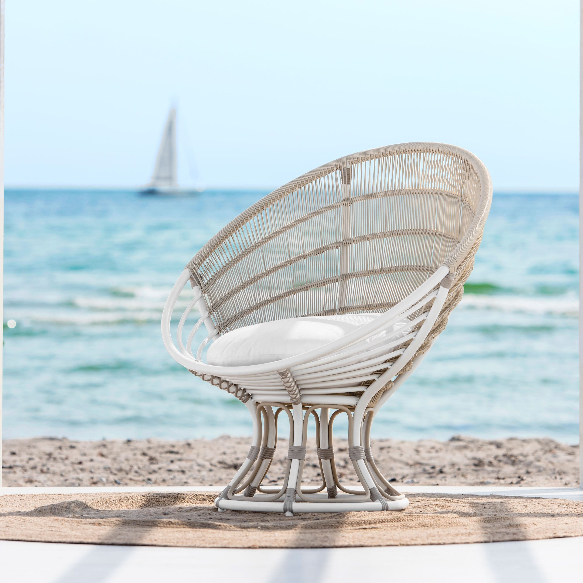 Franco Albini Luna Sun Chair Exterior by Sika Design - view 3