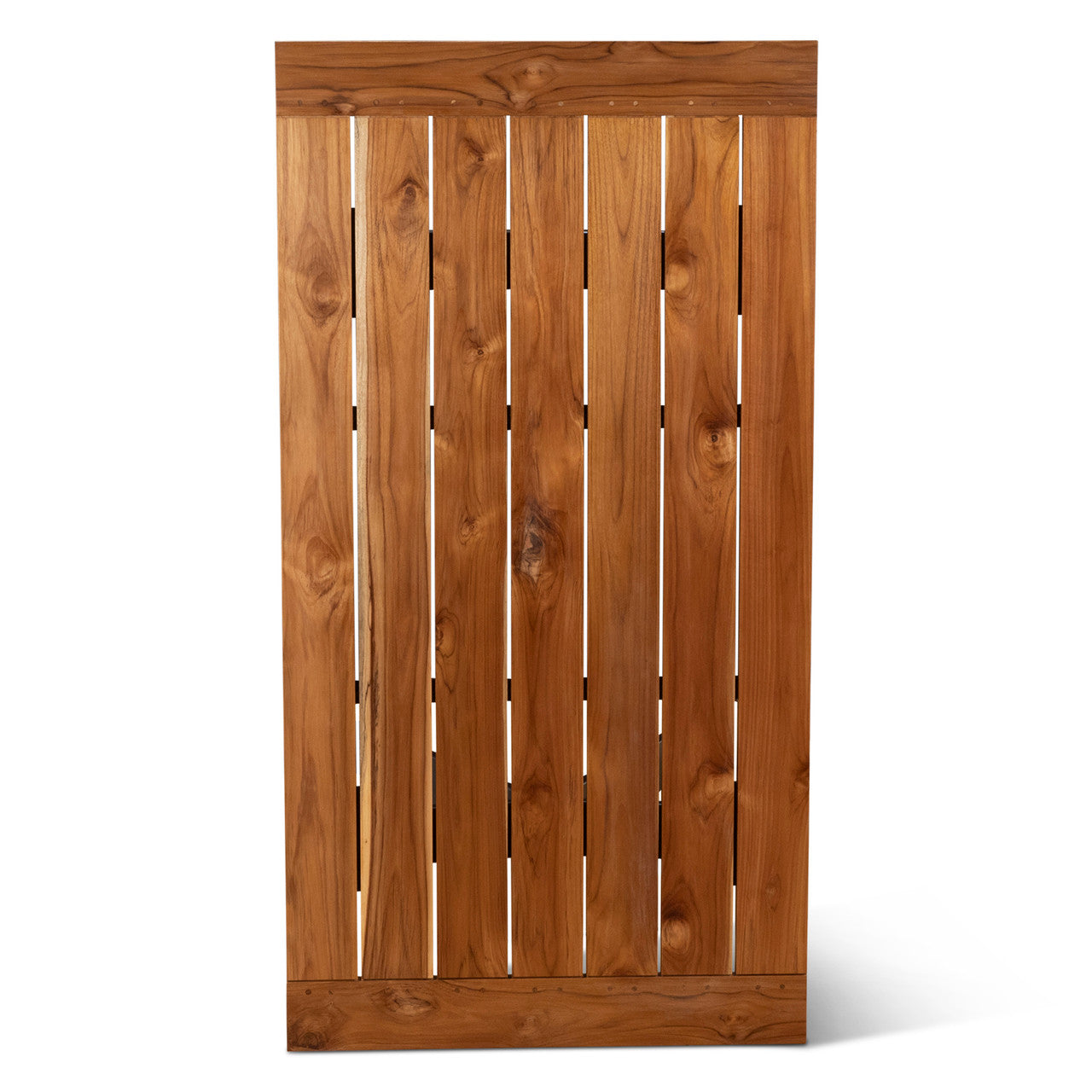 Artemis 65" Small Patio Dining Table in Natural Teak