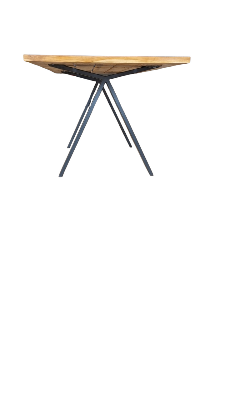 Artemis 65" Small Patio Dining Table in Natural Teak