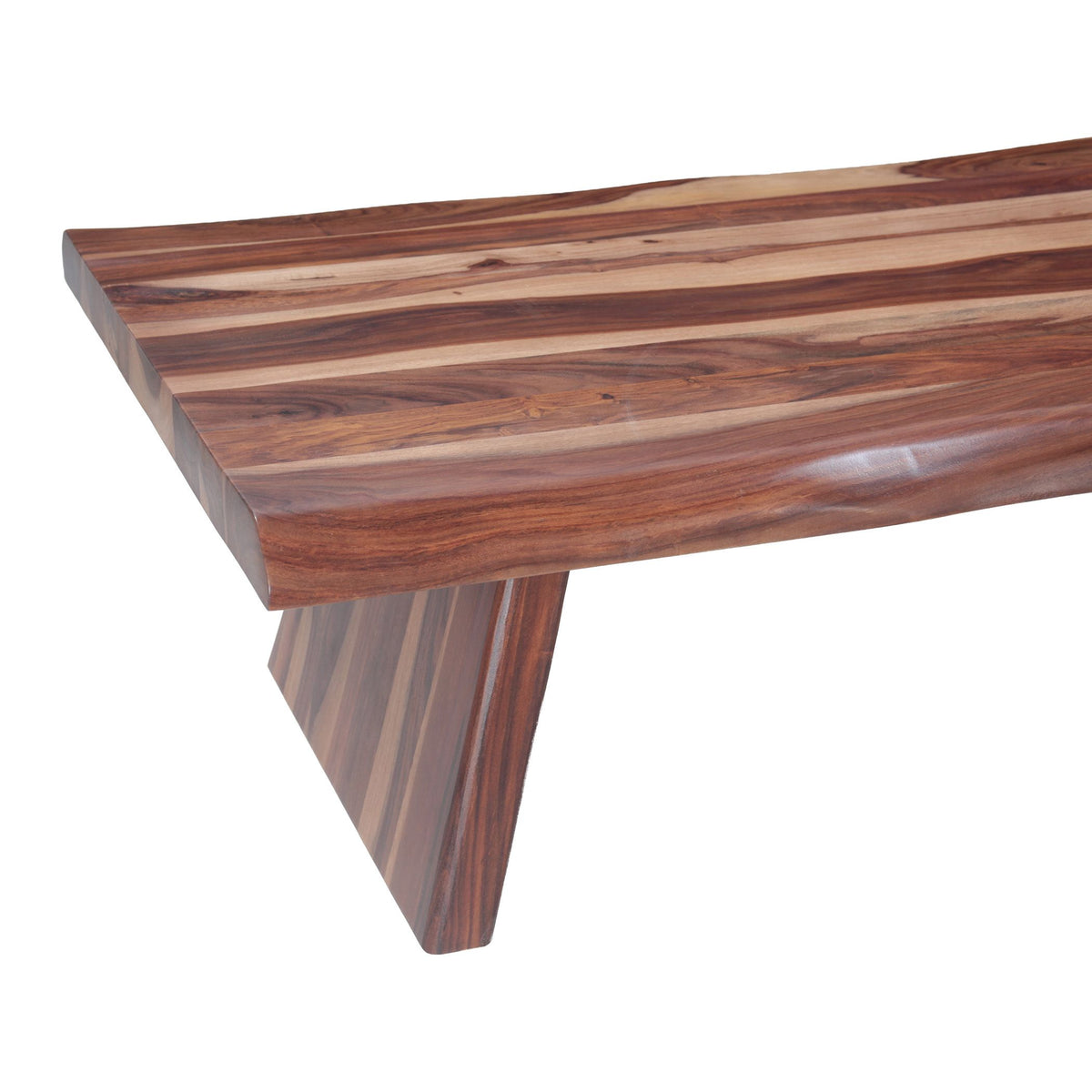 Austin Loft 58" Coffee Table in Natural Sheesham - image 4