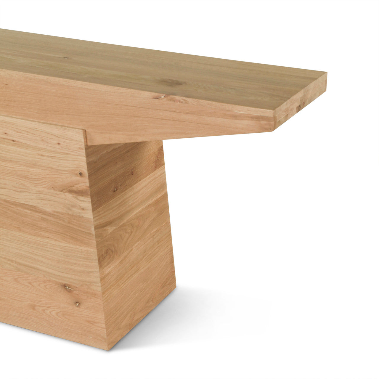 Anvil 68" Console Table in Natural Oak