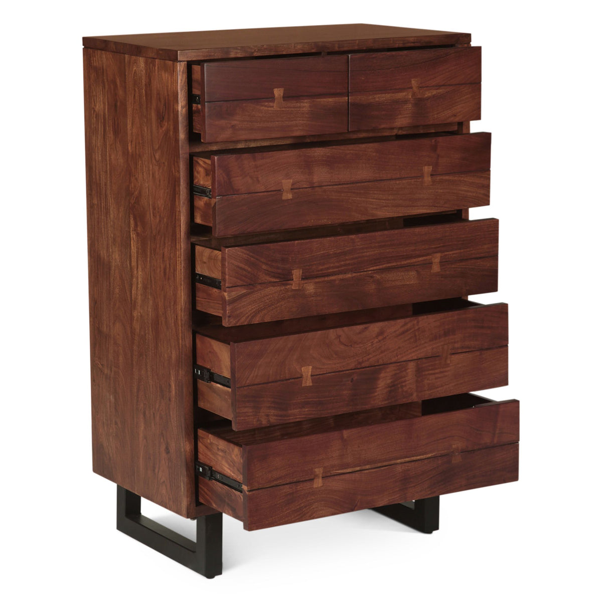 Aspen 34" Tall Chest in Walnut - image 4