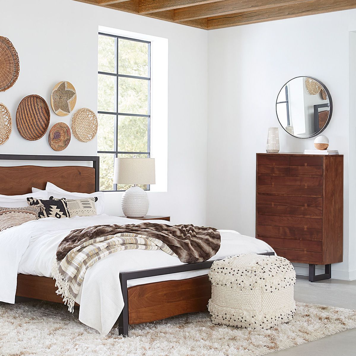 Aspen 34" Tall Chest in Walnut - image 3