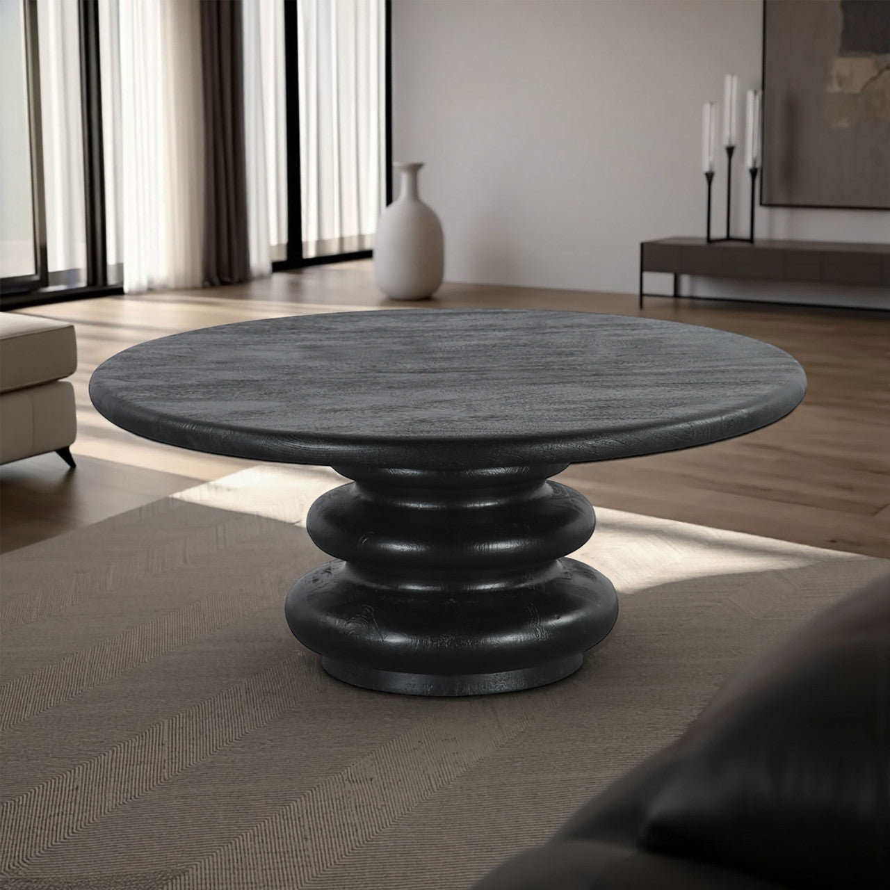 Bilboa 36" Coffee Table in Black