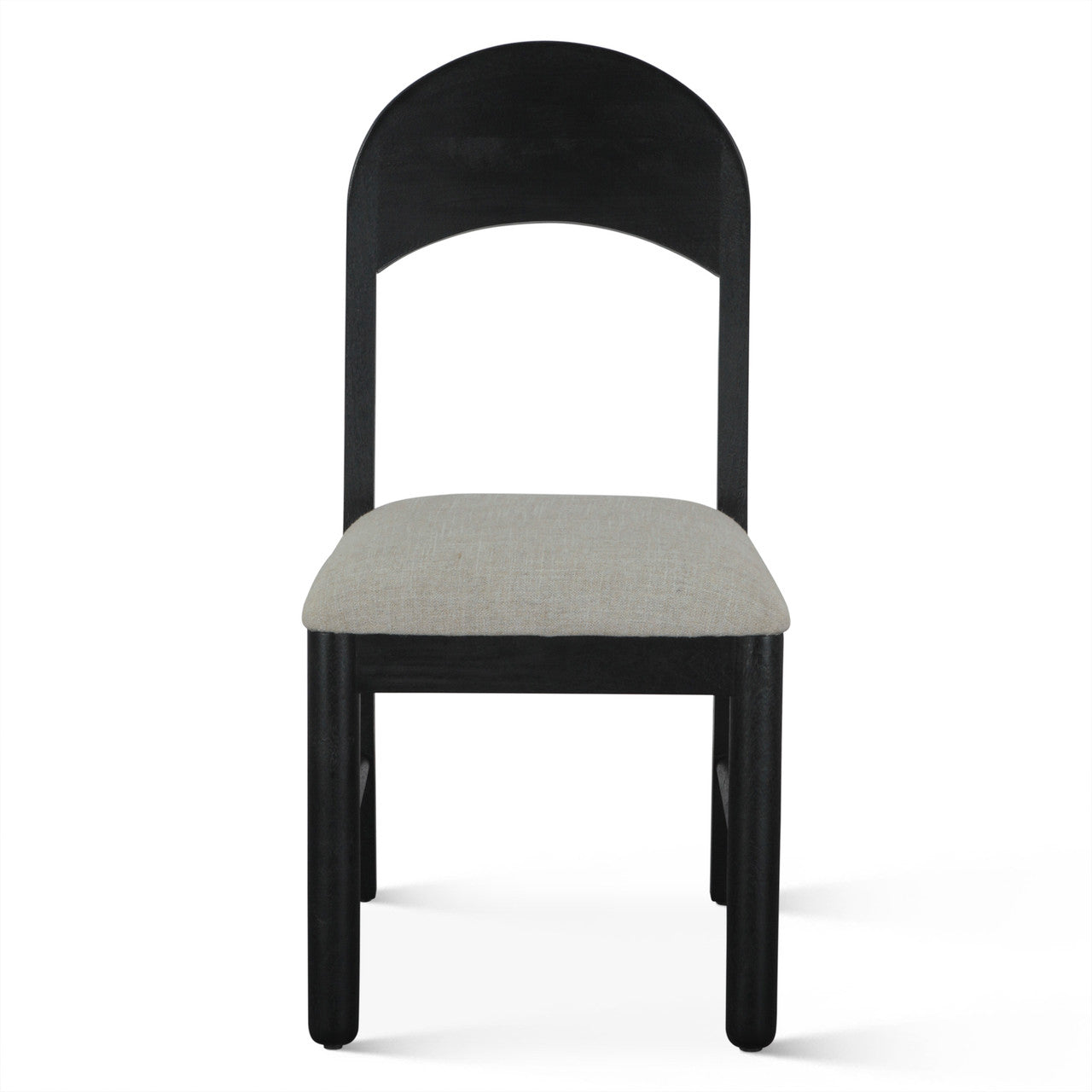 Bilboa 18" Upholstered Dining Chair in Black